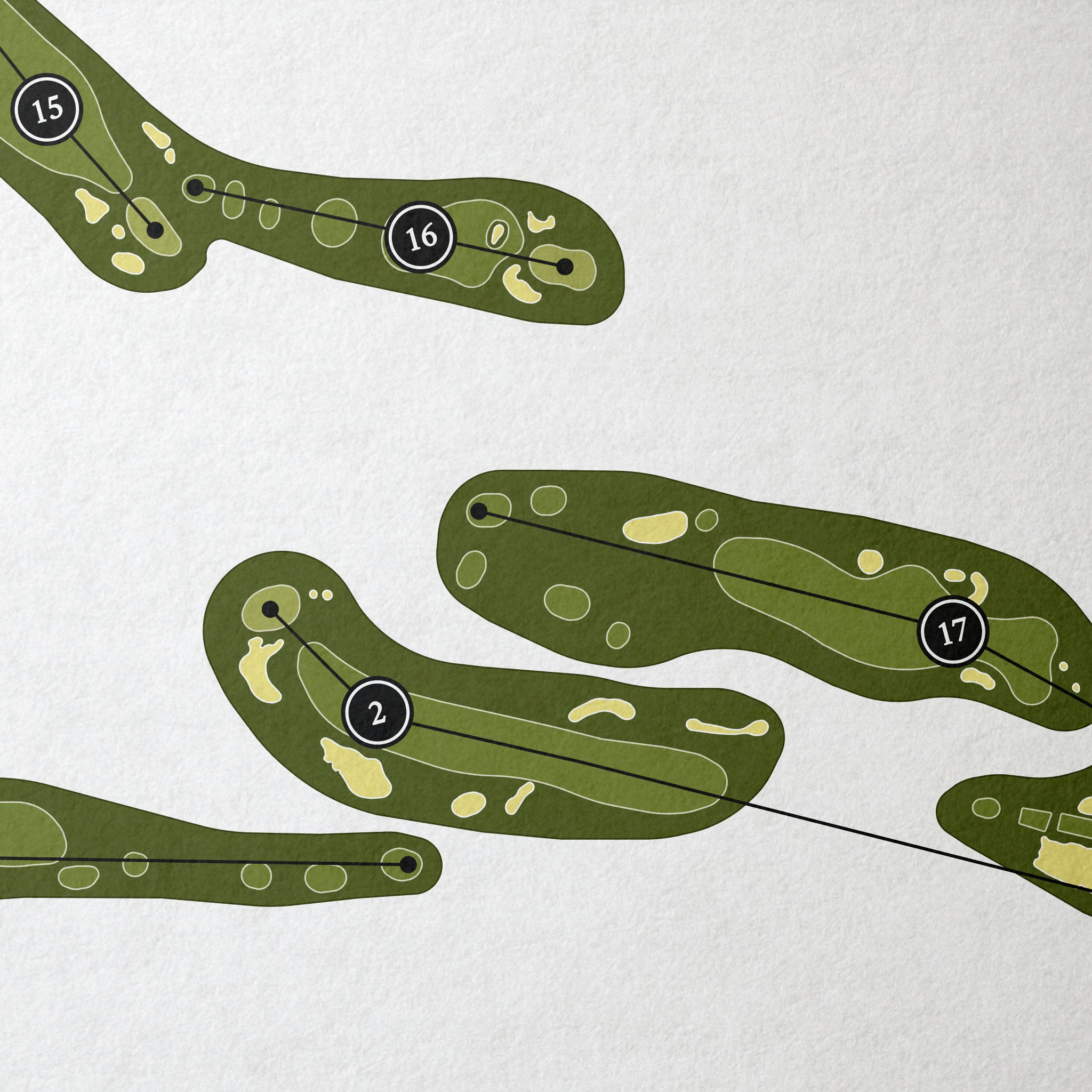 Aiken Golf Club | Golf Course Map | Close+Up