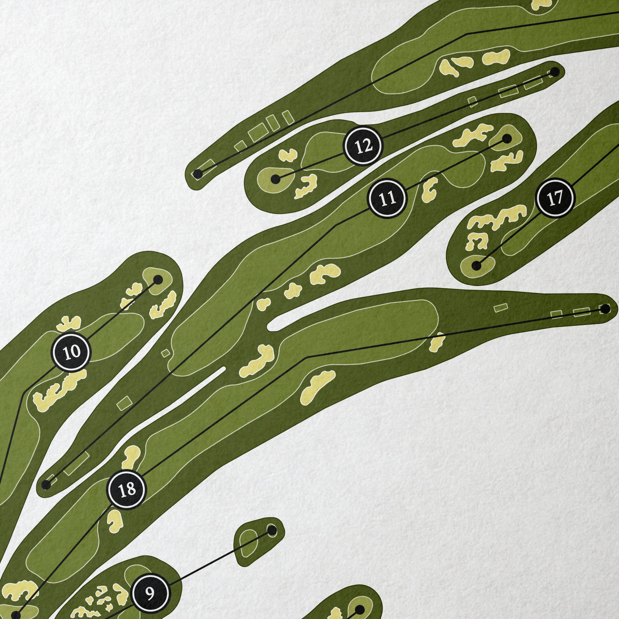 Annandale Golf Club | Golf Course Map | Close+Up