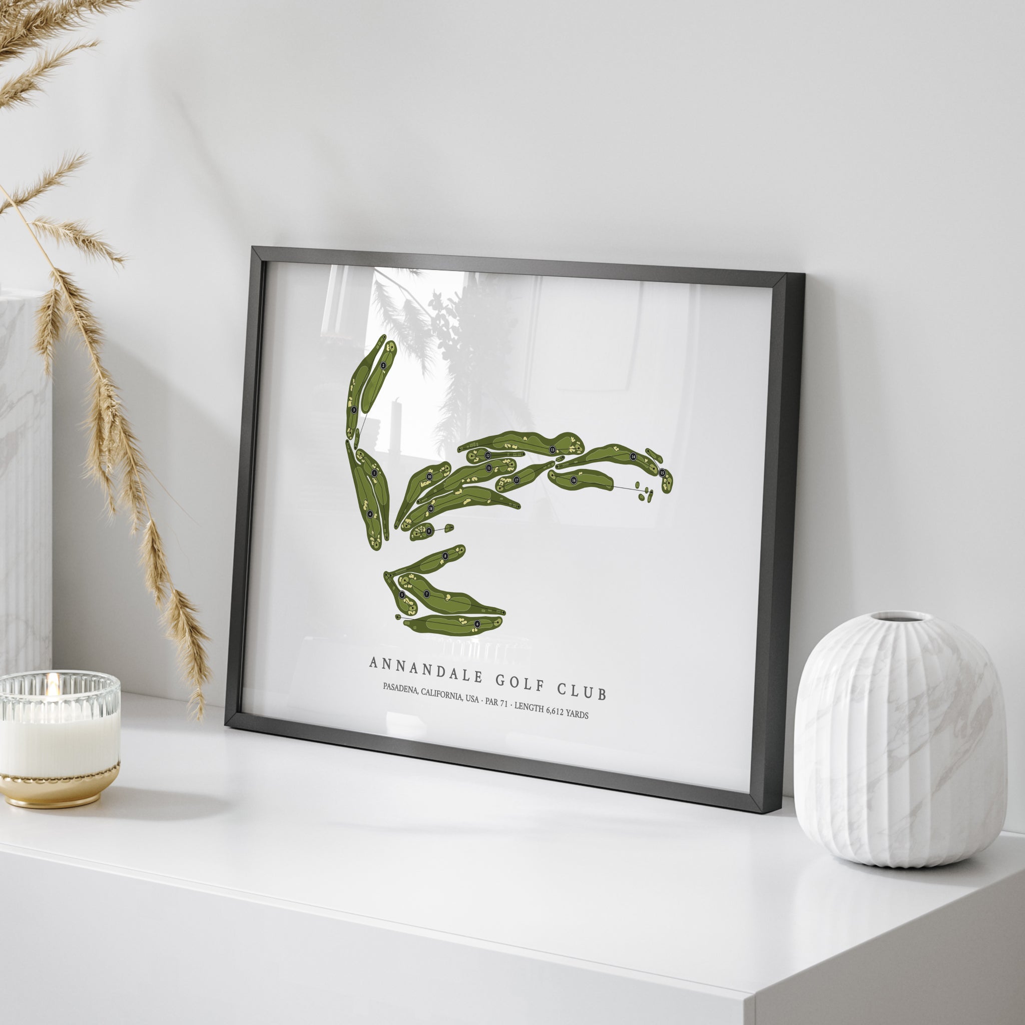 Annandale Golf Club | Golf Course Map | On+Table