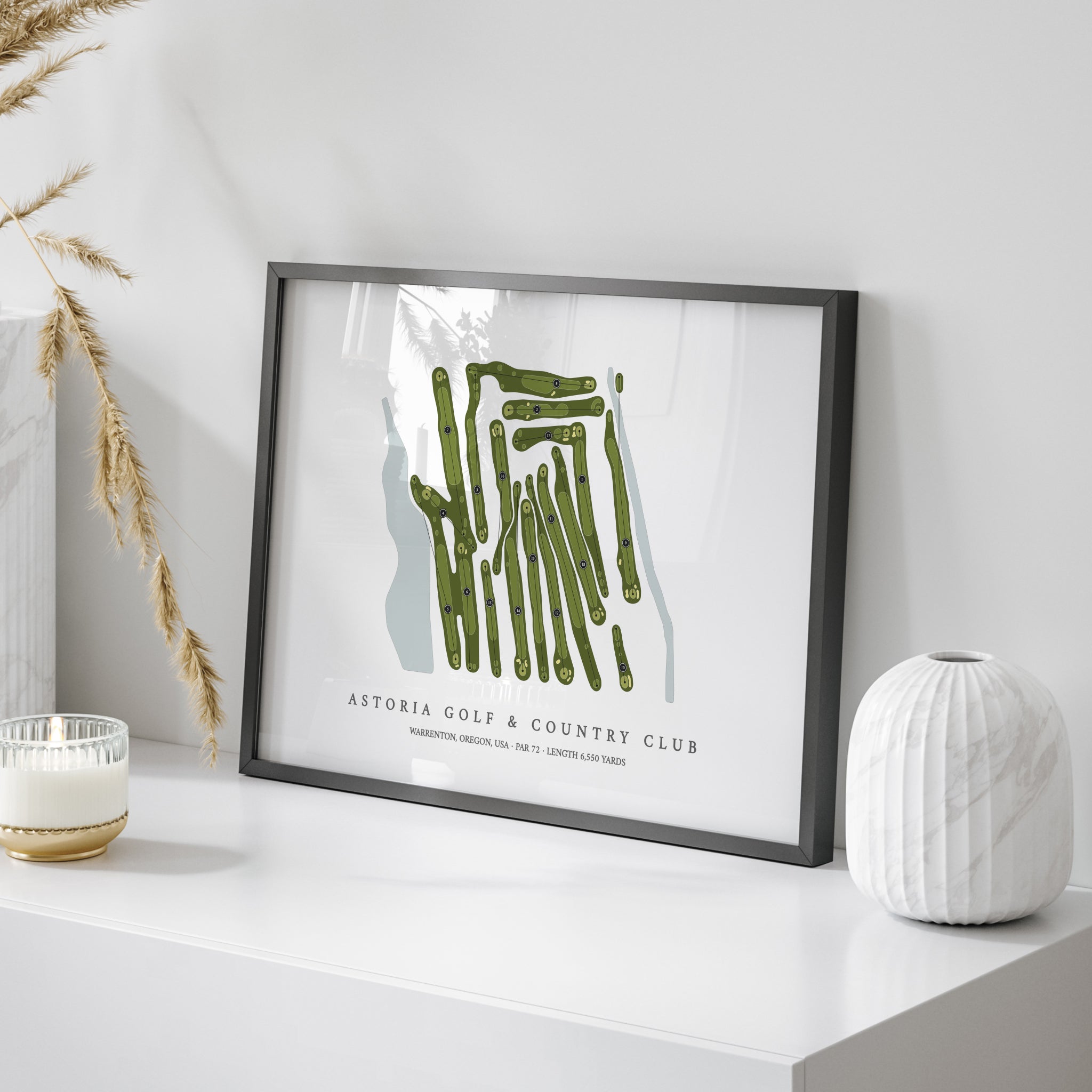 Astoria Golf & Country Club | Golf Course Map | On Table
