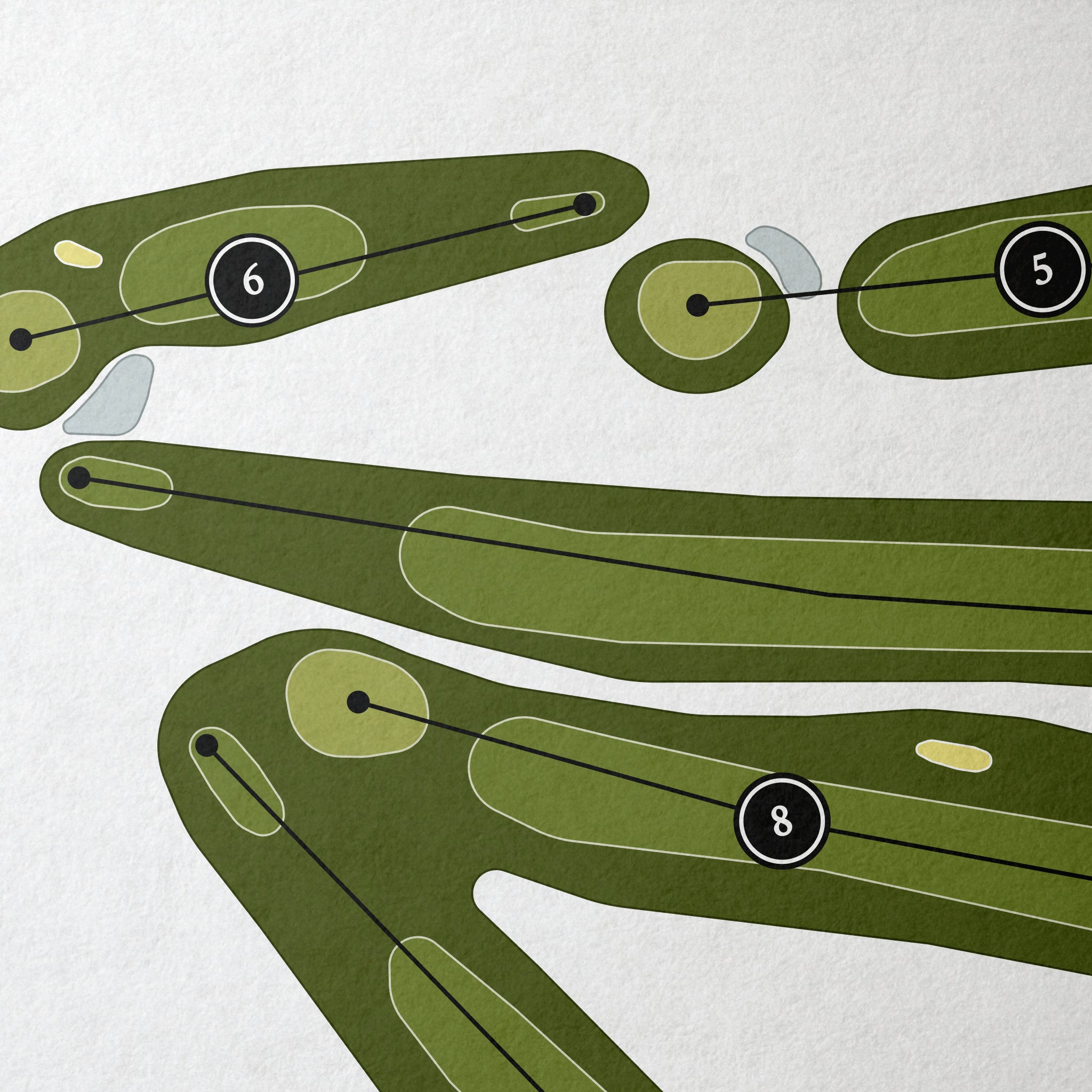 Atkinson-Stuart Country Club | Golf Course Map | Close+Up