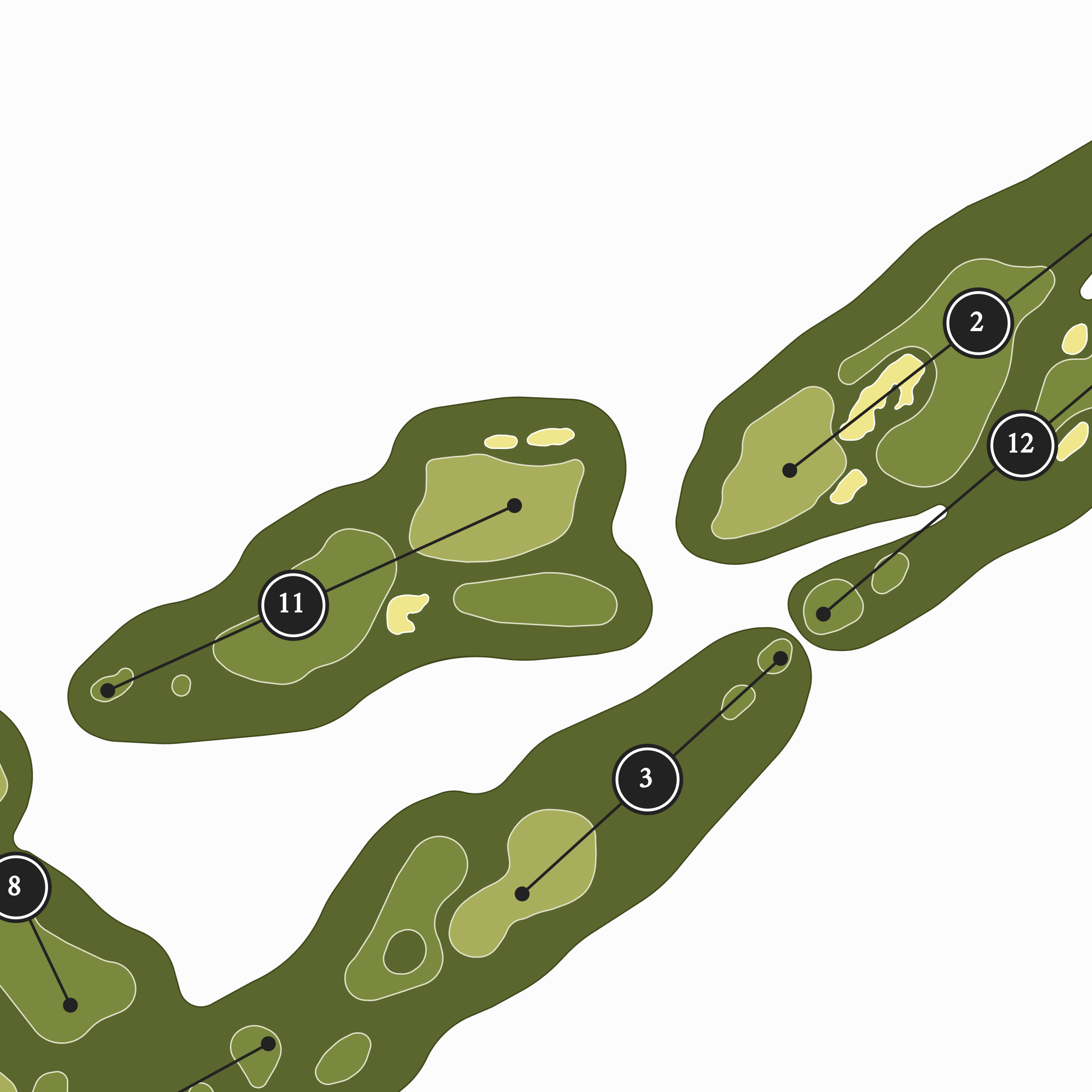 Bandon Preserve | Golf Course Print | Close Up