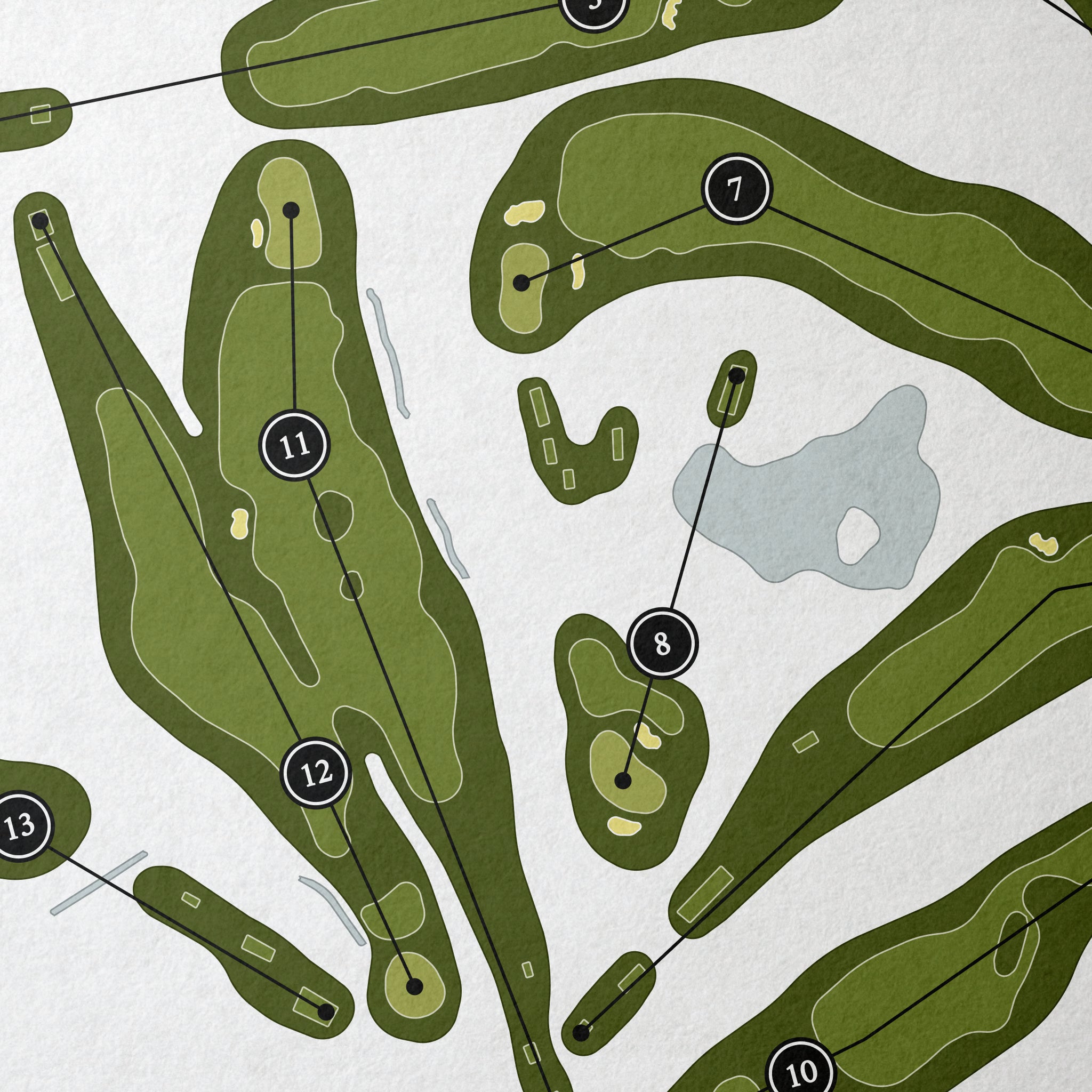 Bass Rocks Golf Club | Golf Course Map | Close+Up