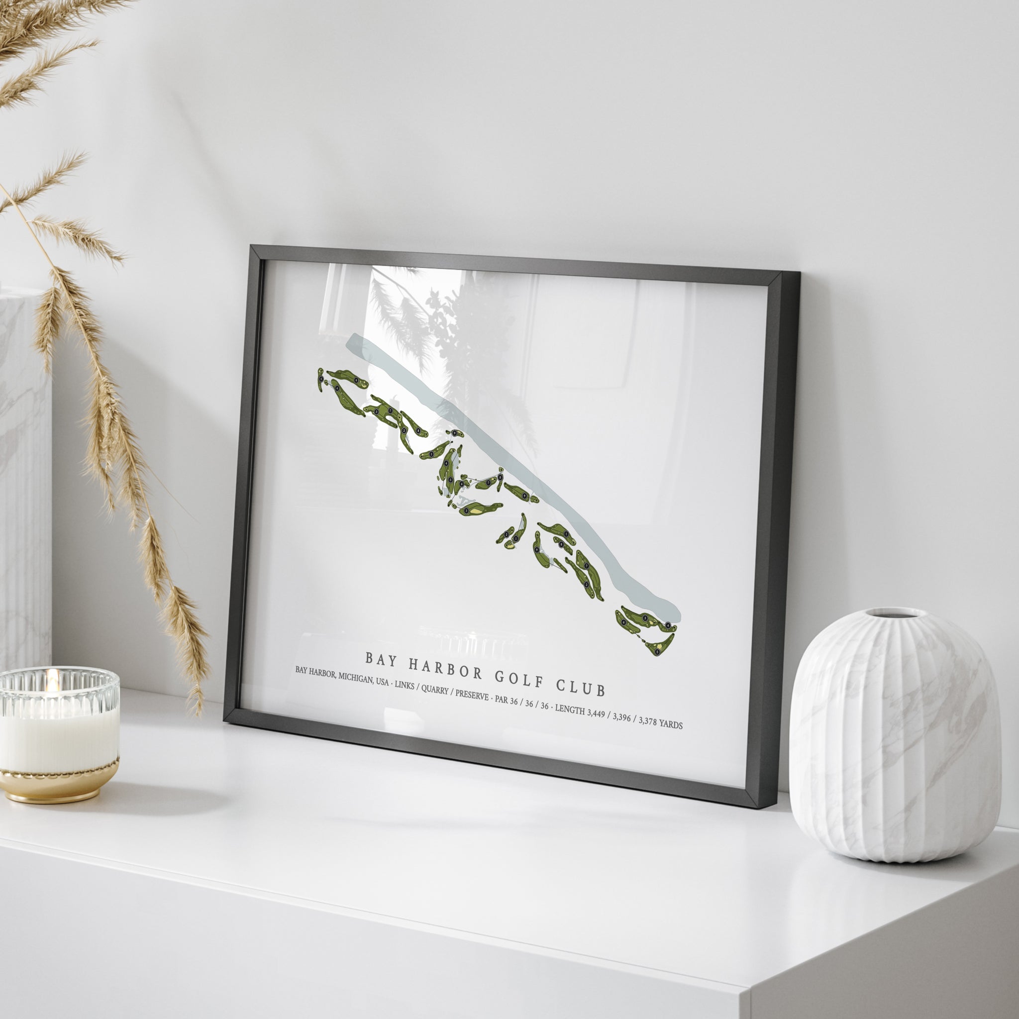 Bay Harbor Golf Club | Golf Course Map | On+Table