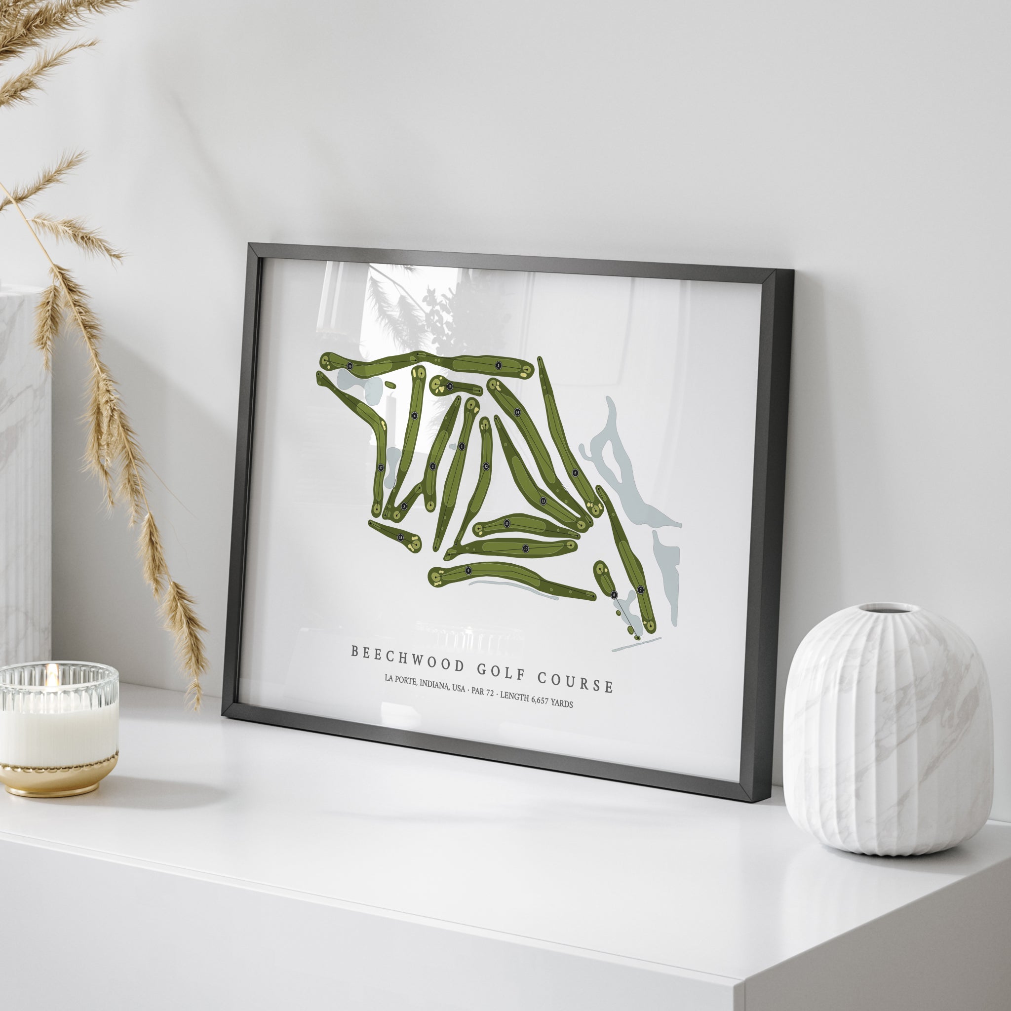 Beechwood Golf Course | Golf Course Map | On Table