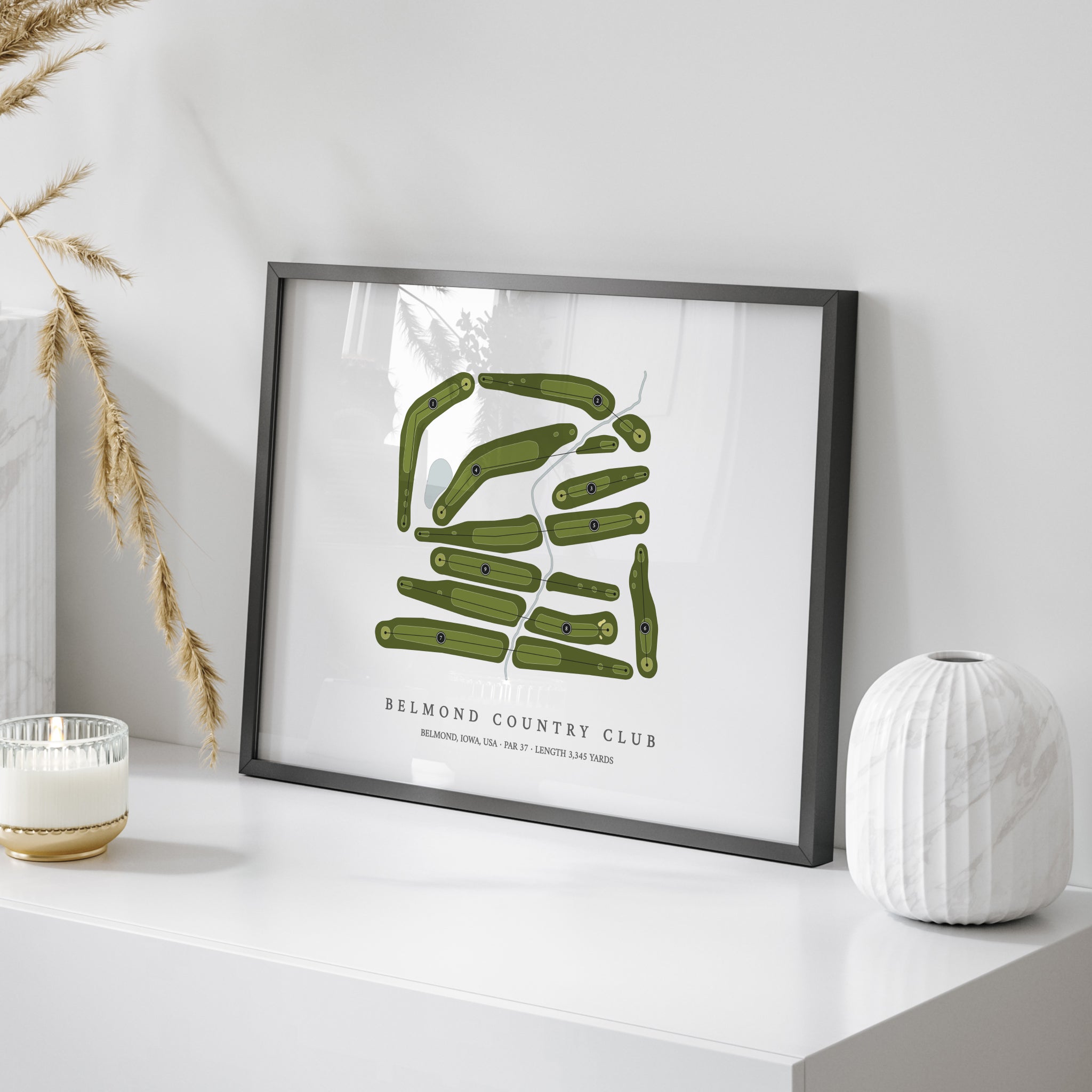 Belmond Country Club | Golf Course Map | On+Table