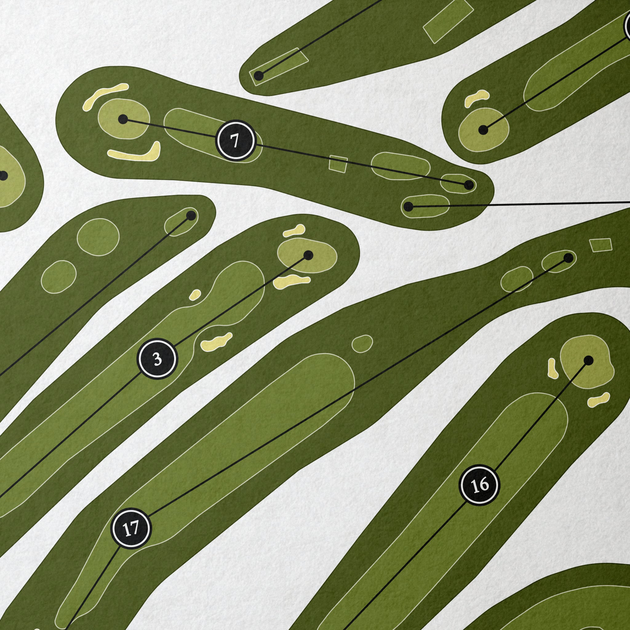 Bemidji Town & Country Club | Golf Course Map | Close+Up