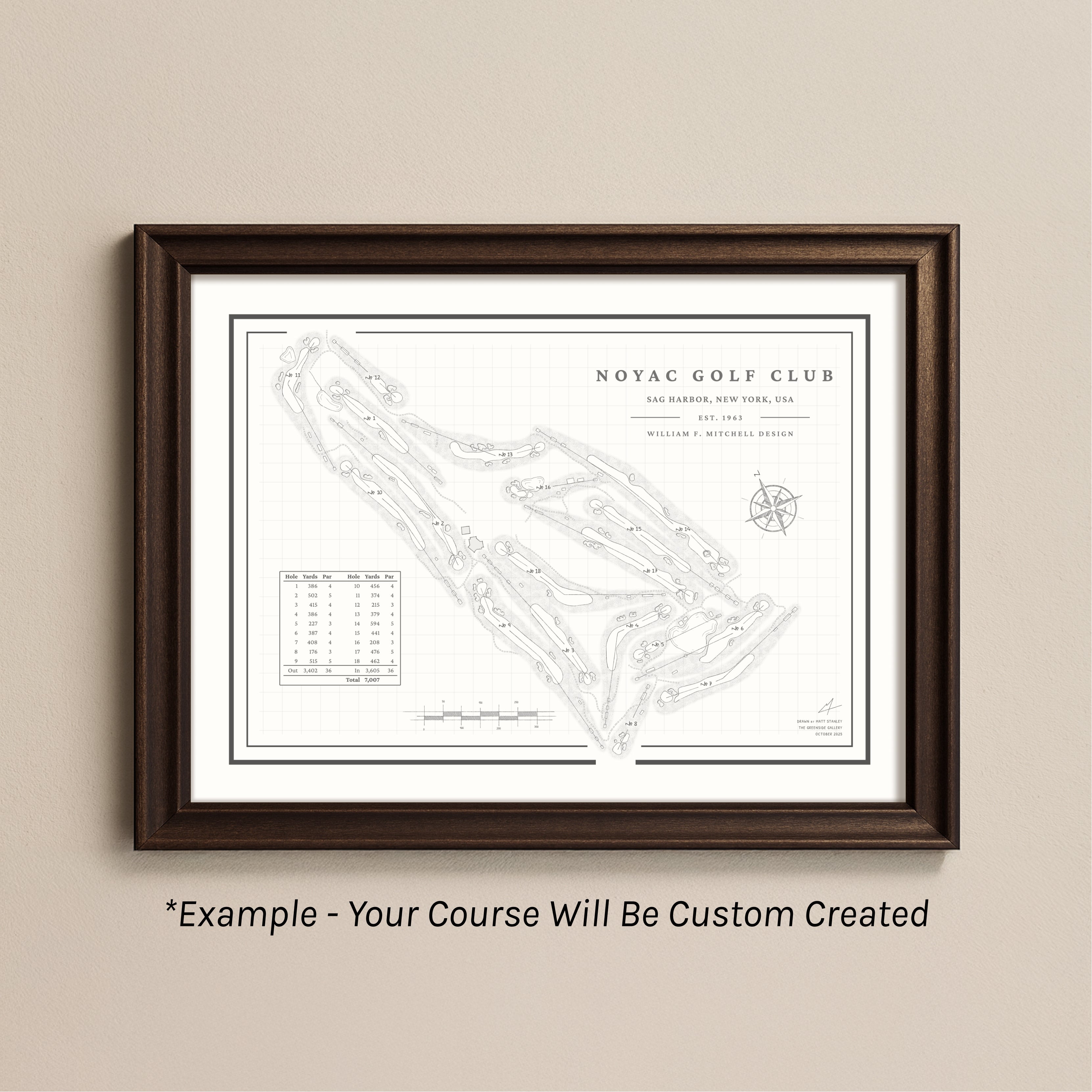 The Legacy Golf Map
