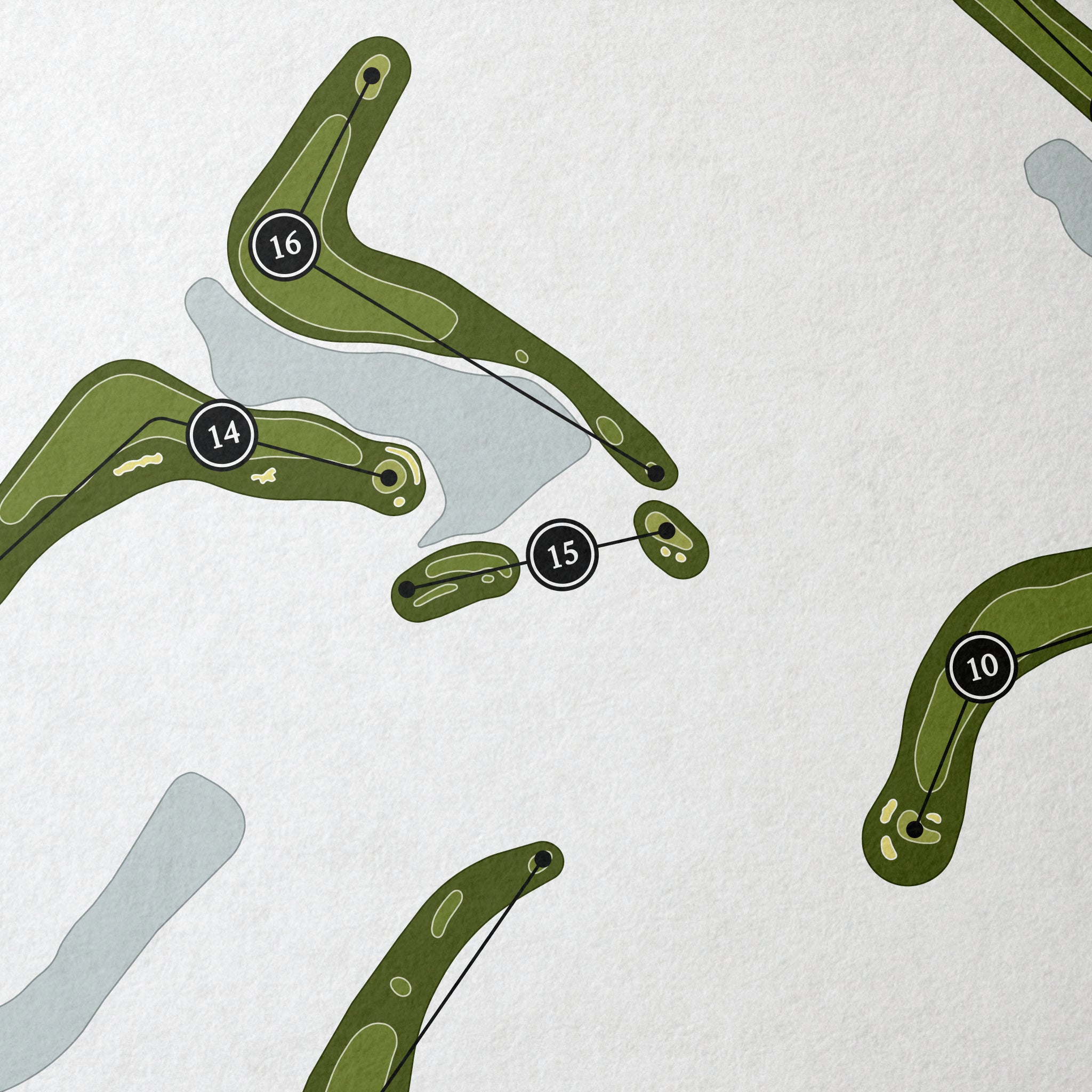 Blackmoor Golf Club | Golf Course Map | Close Up
