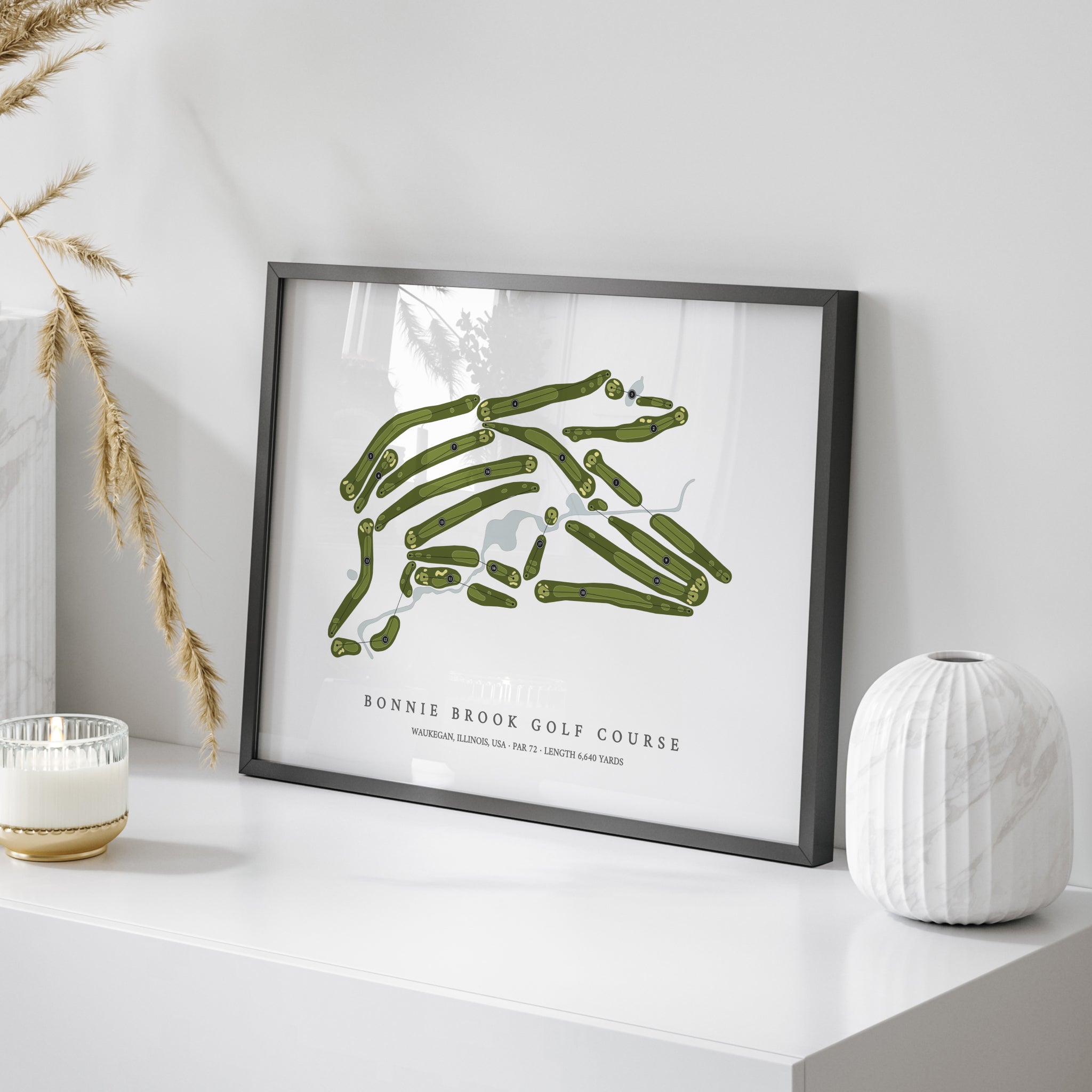 Bonnie Brook Golf Course | Golf Course Map | On Table