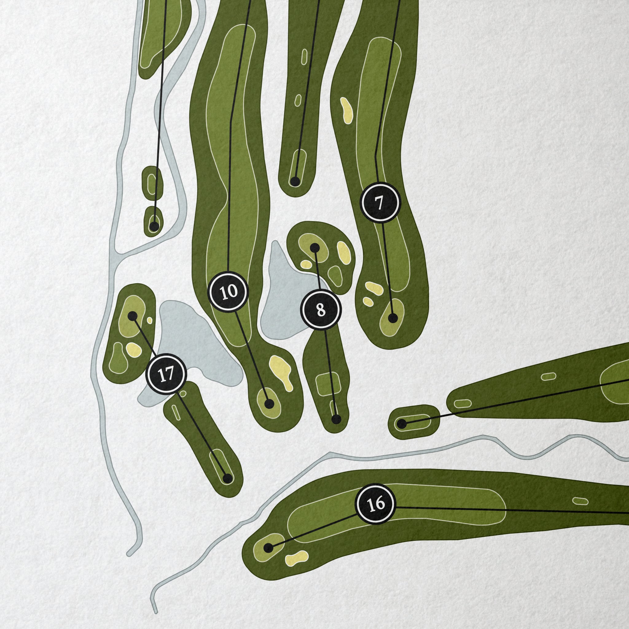 Boots Randolph Golf Course | Golf Course Map | Close+Up