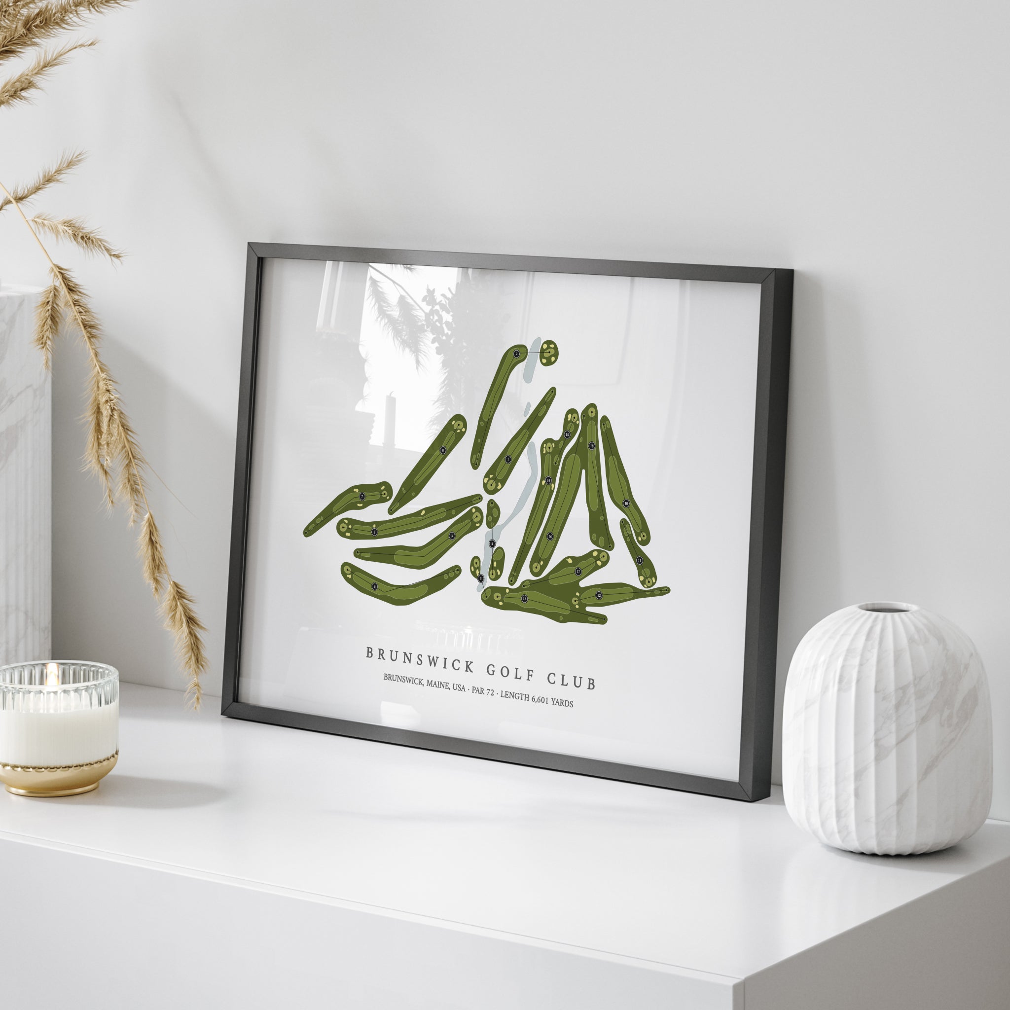 Brunswick Golf Club | Golf Course Map | On+Table