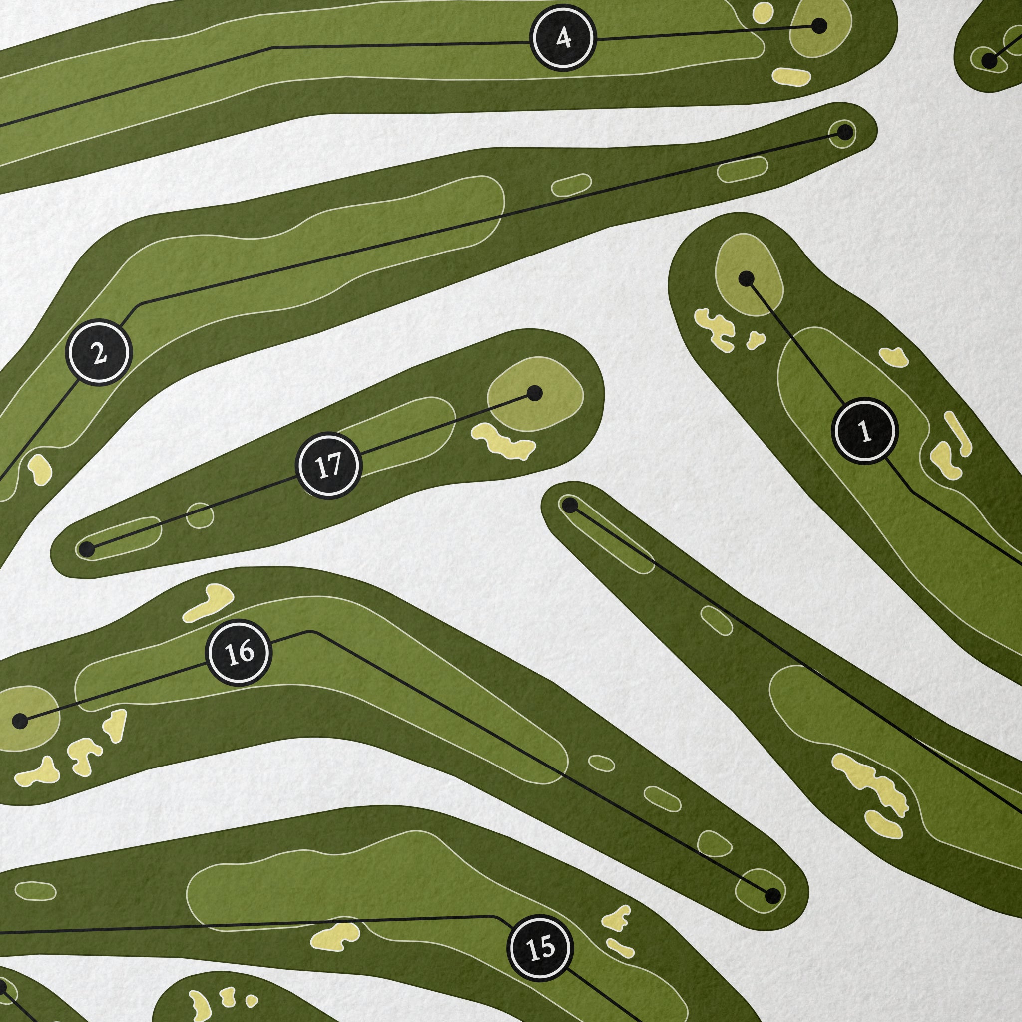 Buffalo Dunes Golf Course | Golf Course Map | Close+Up