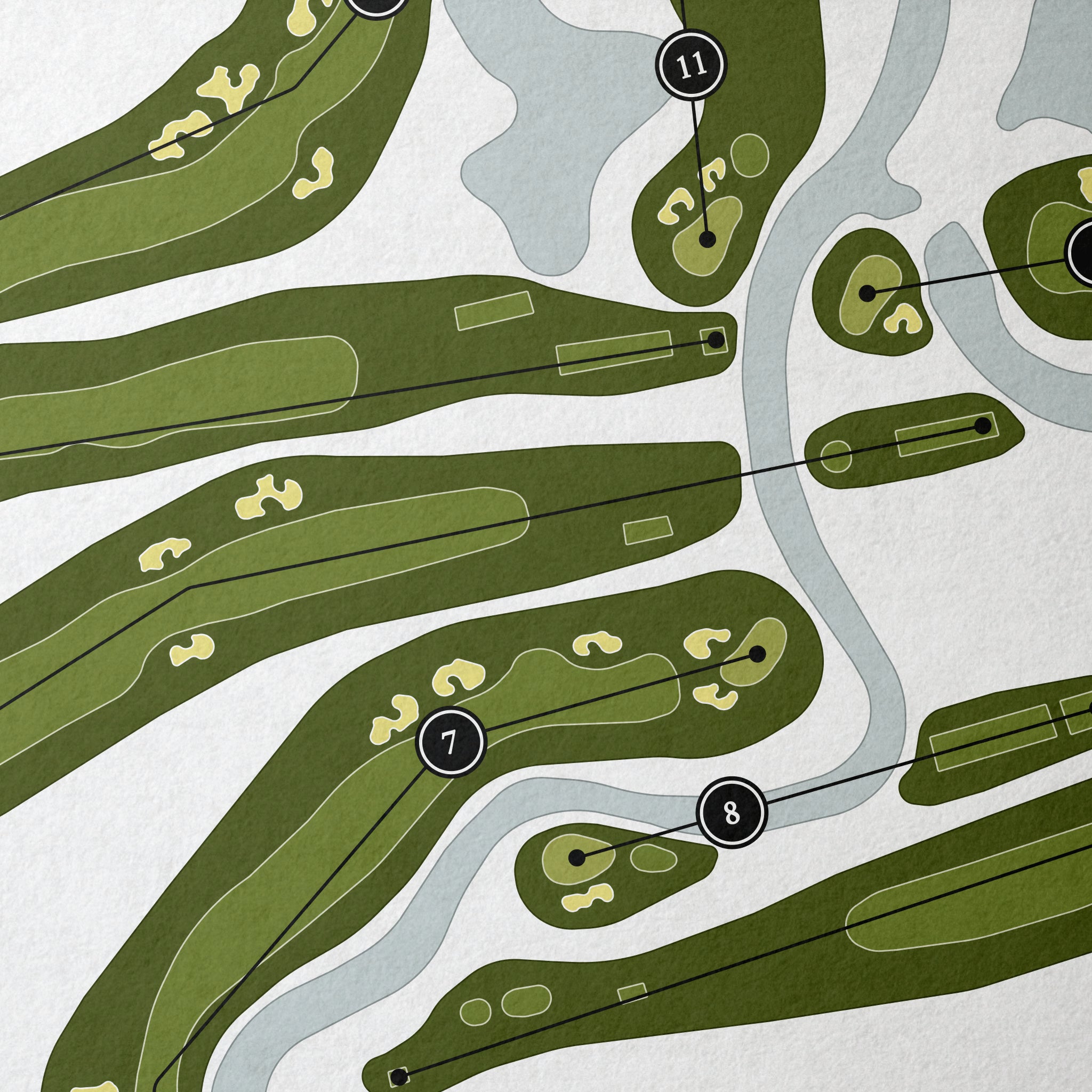 Butler National Golf Club | Golf Course Map | Close+Up