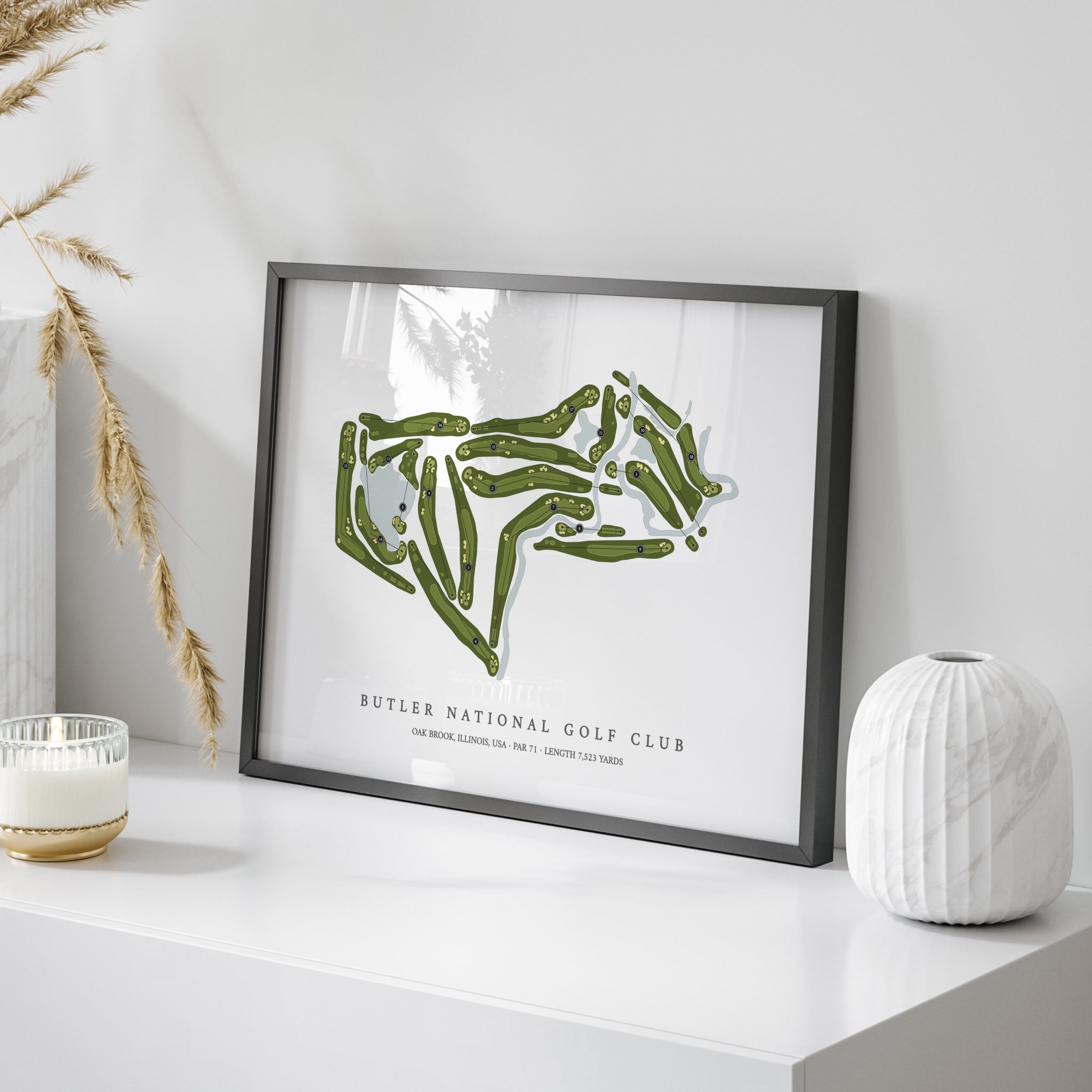 Butler National Golf Club | Golf Course Map | On+Table