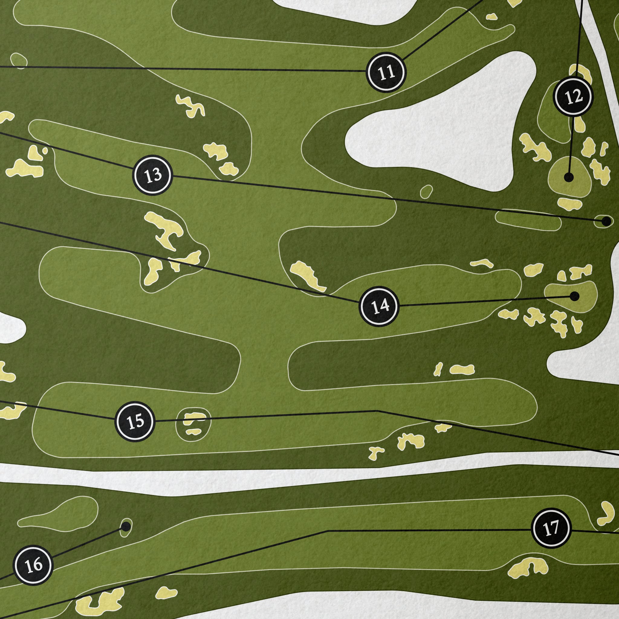 California Golf Club of San Francisco | Golf Course Map | Close+Up