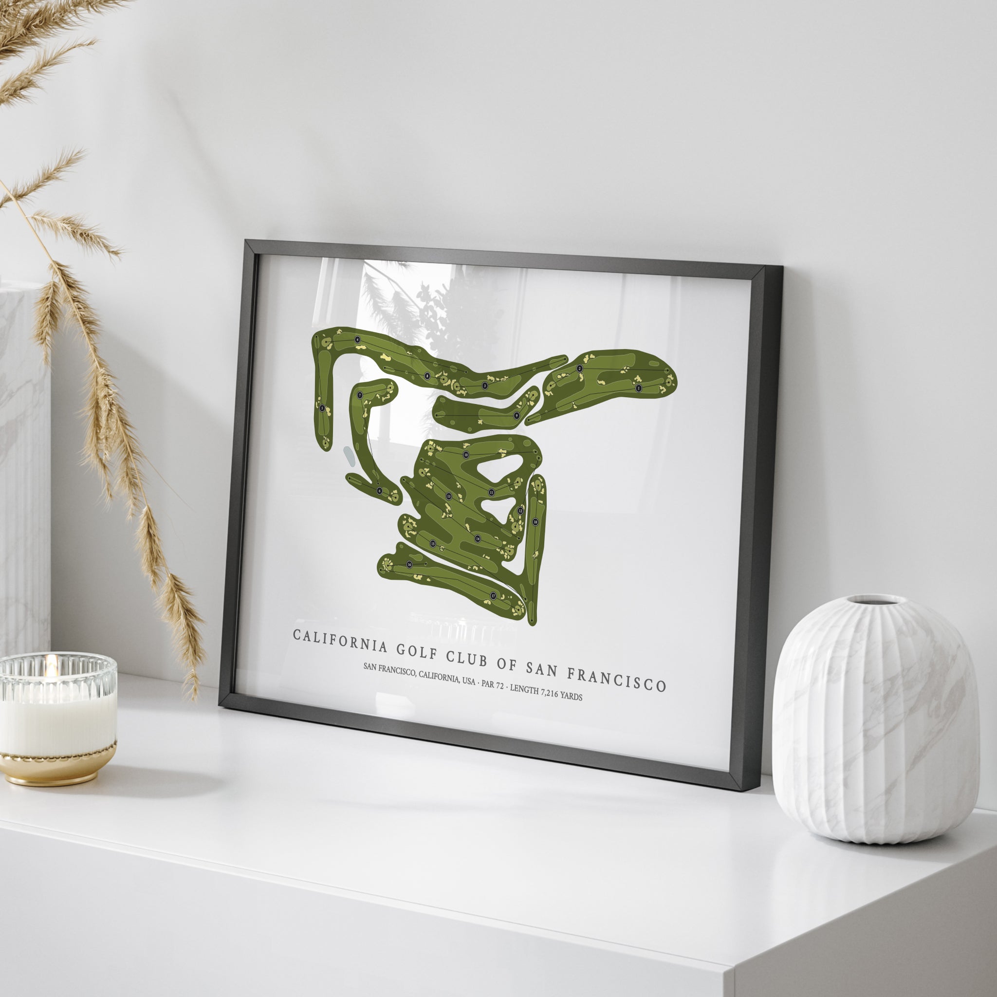 California Golf Club of San Francisco | Golf Course Map | On+Table