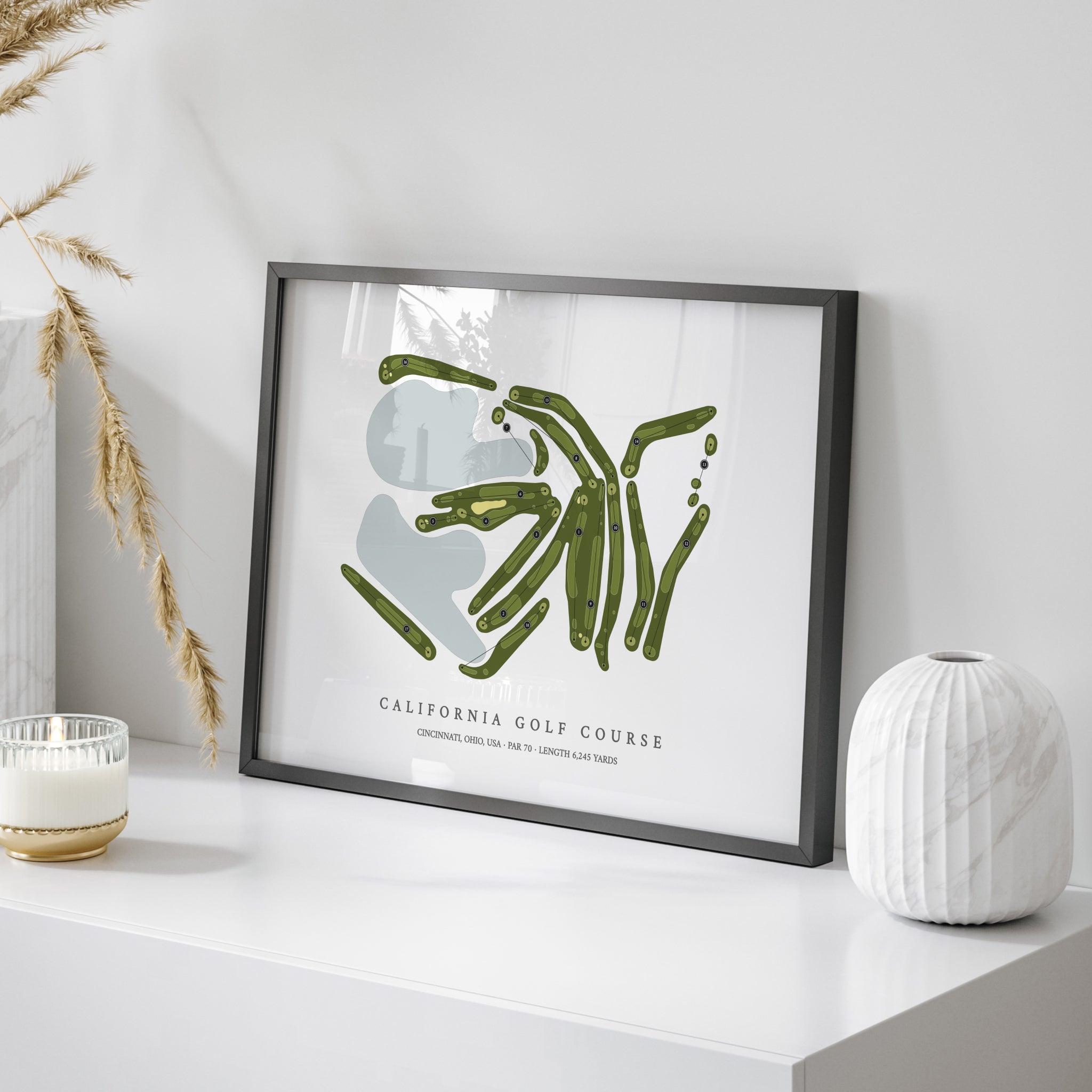 California Golf Course | Golf Course Map | On+Table