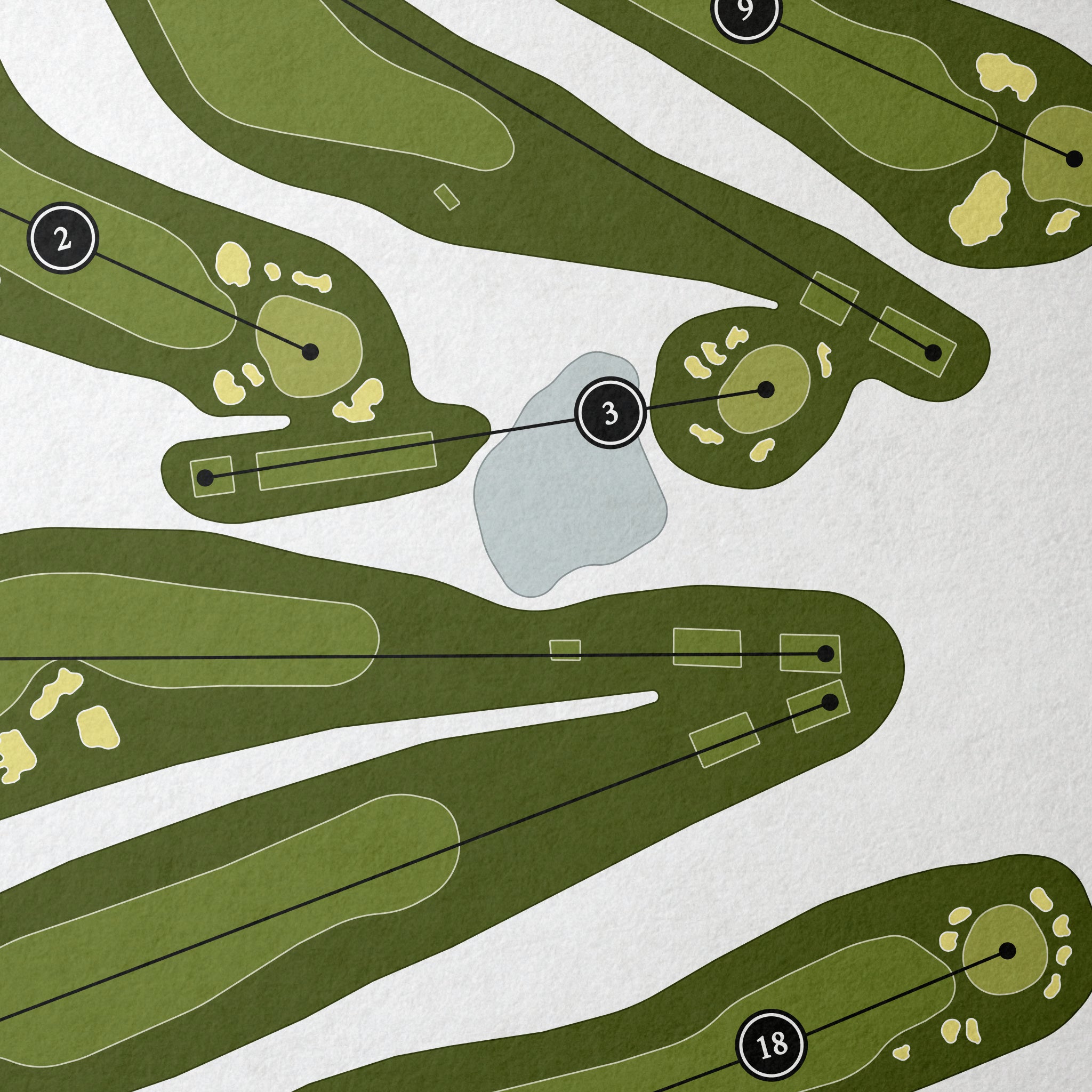 Canterbury Golf Club | Golf Course Map | Close+Up