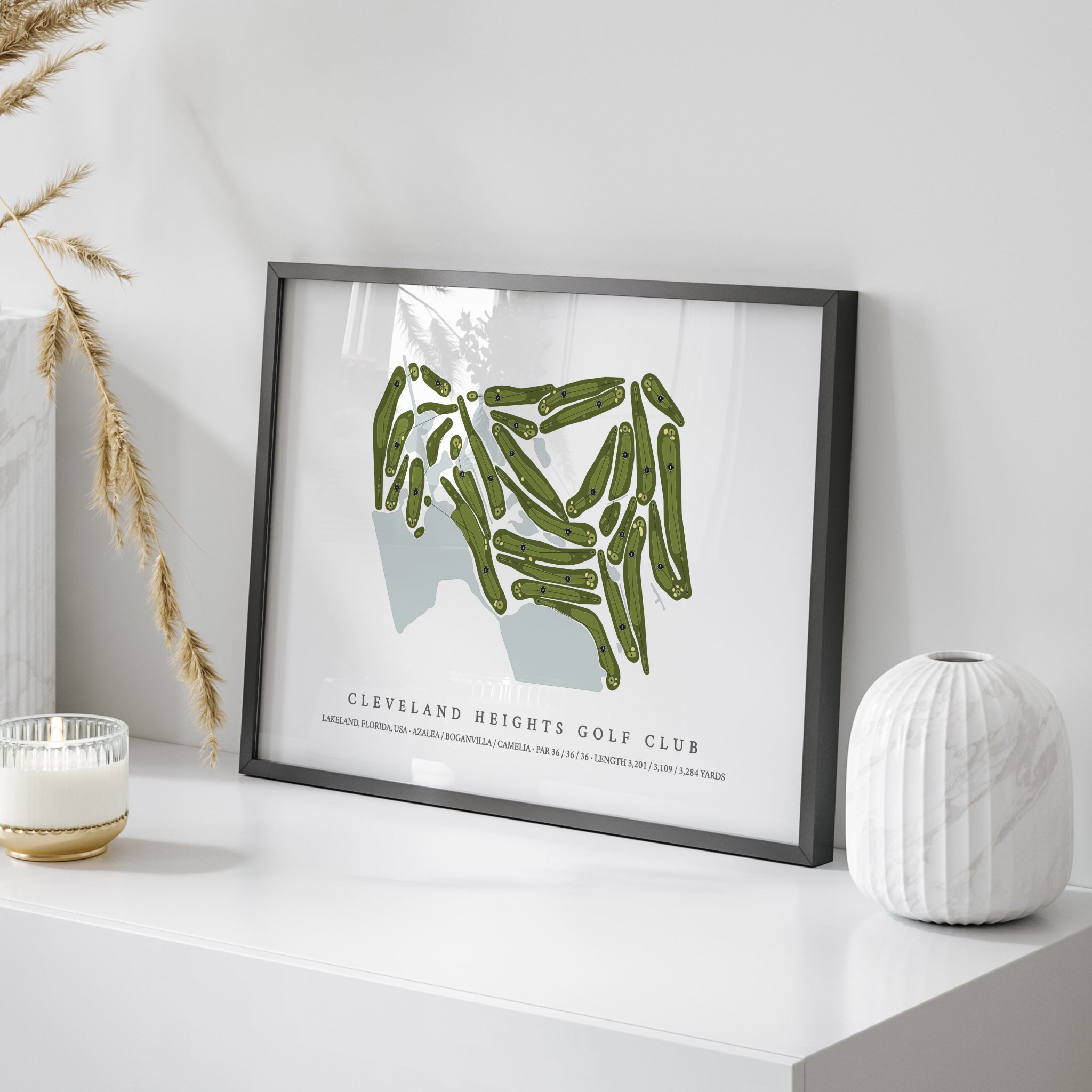 Cleveland Heights Golf Club | Golf Course Map | On Table