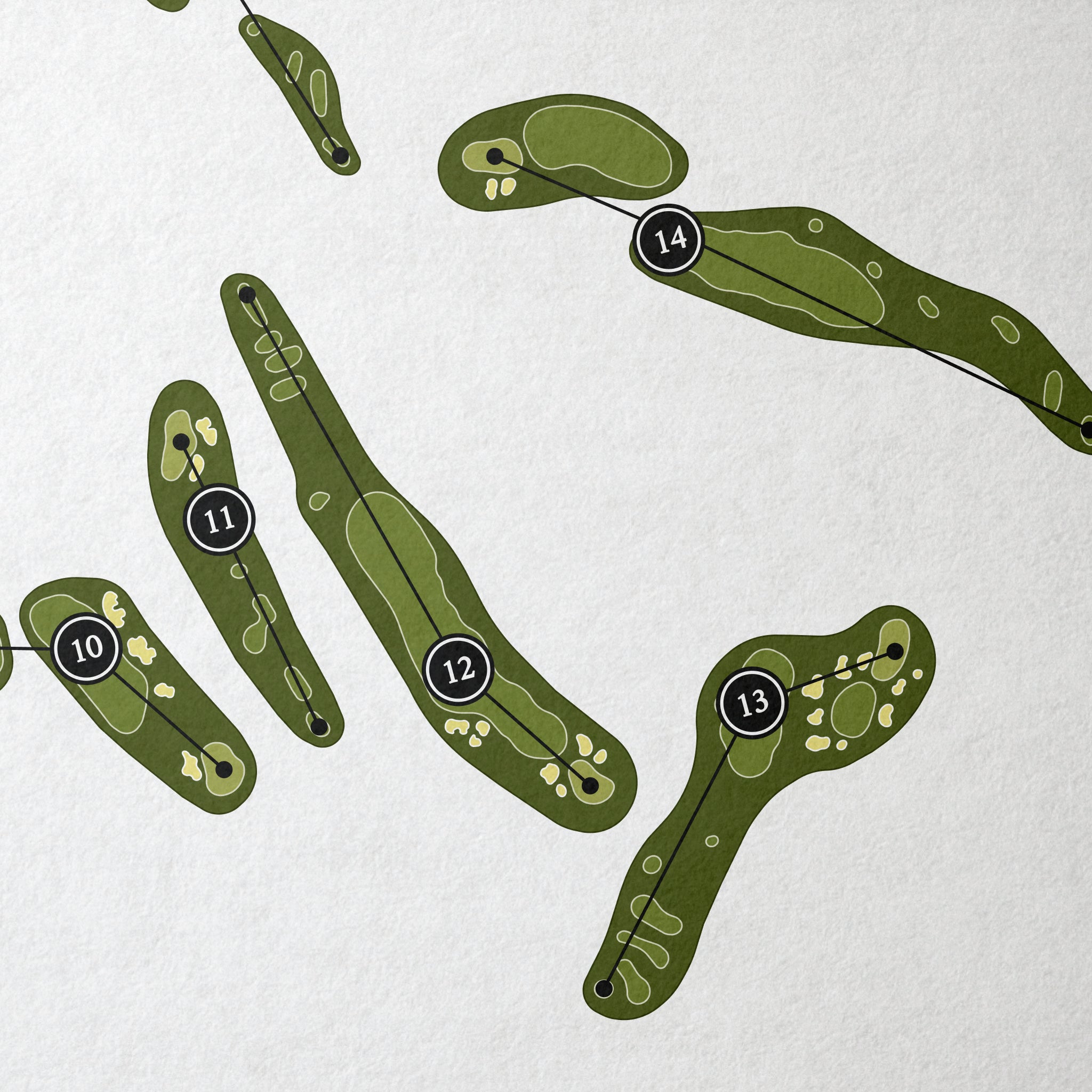 Colbert Hills | Golf Course Map | Close+Up
