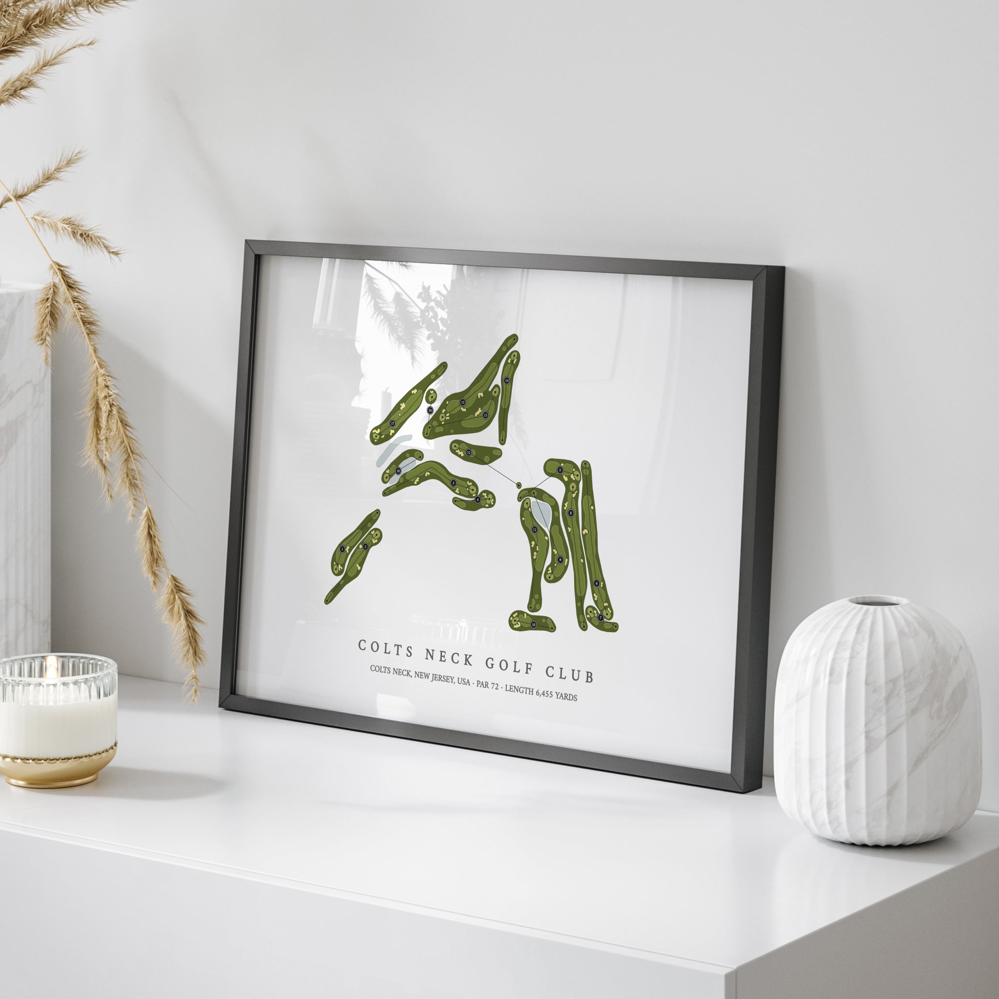 Colts Neck Golf Club | Golf Course Map | On+Table