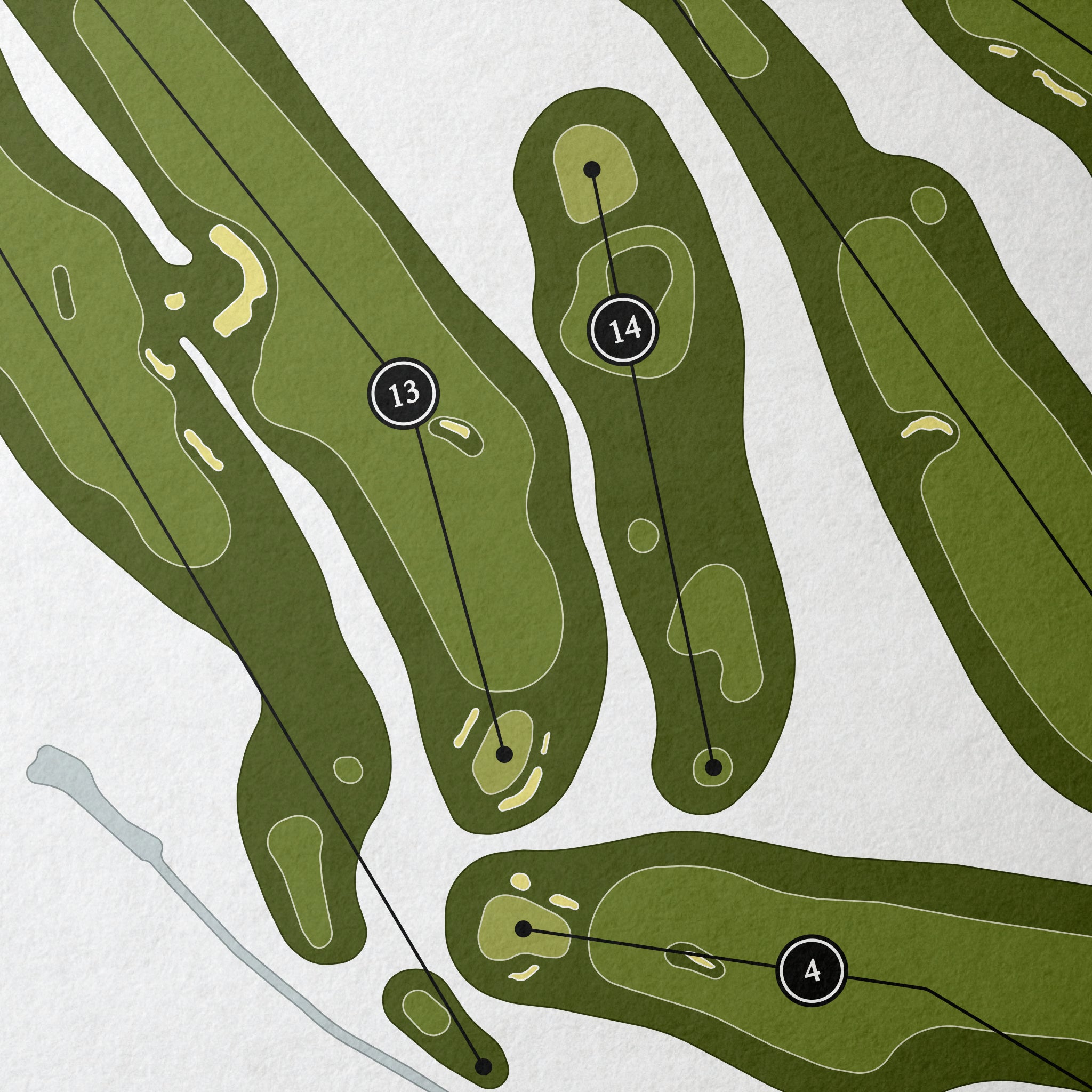 CommonGround Golf Course | Golf Course Map | Close Up