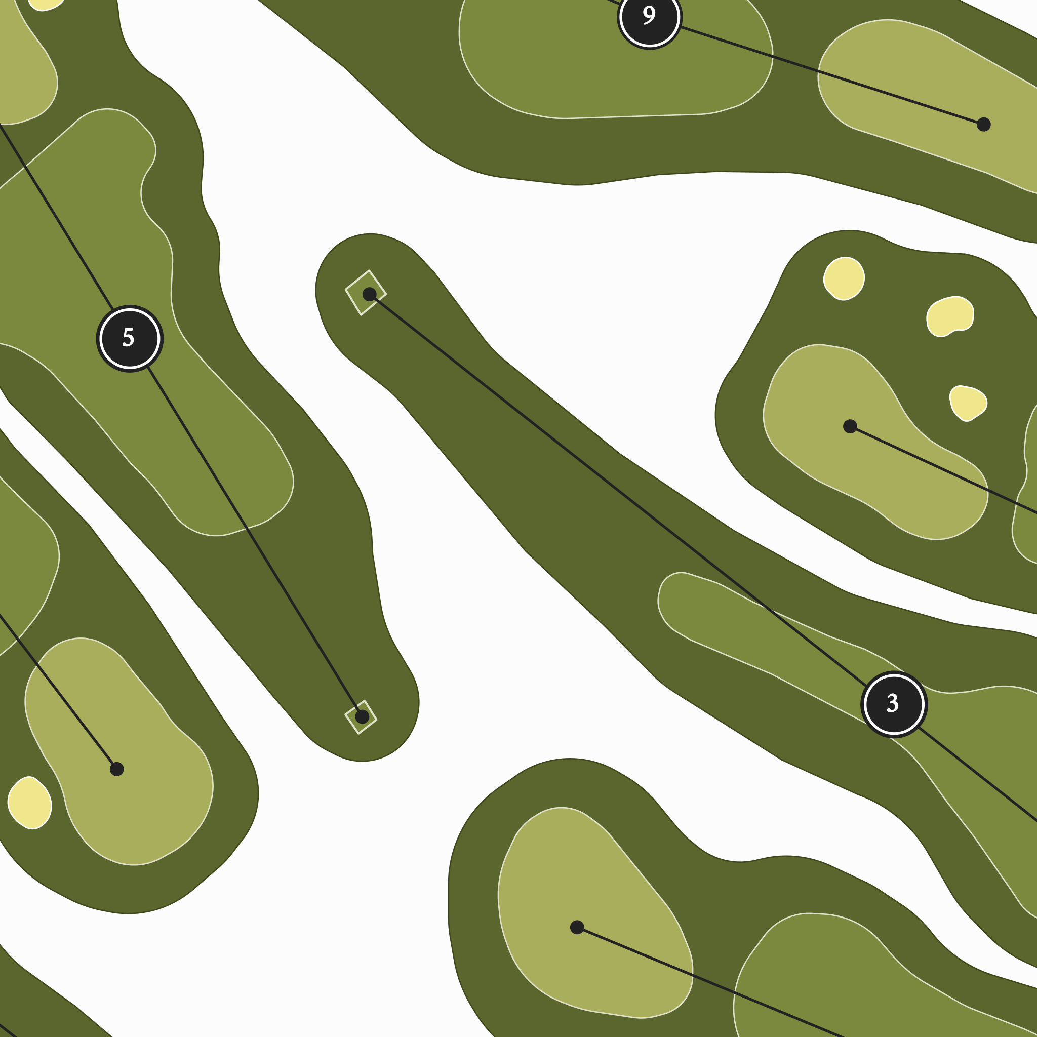 Corica Park - The Mif Albright Course | Golf Course Map | Close Up
