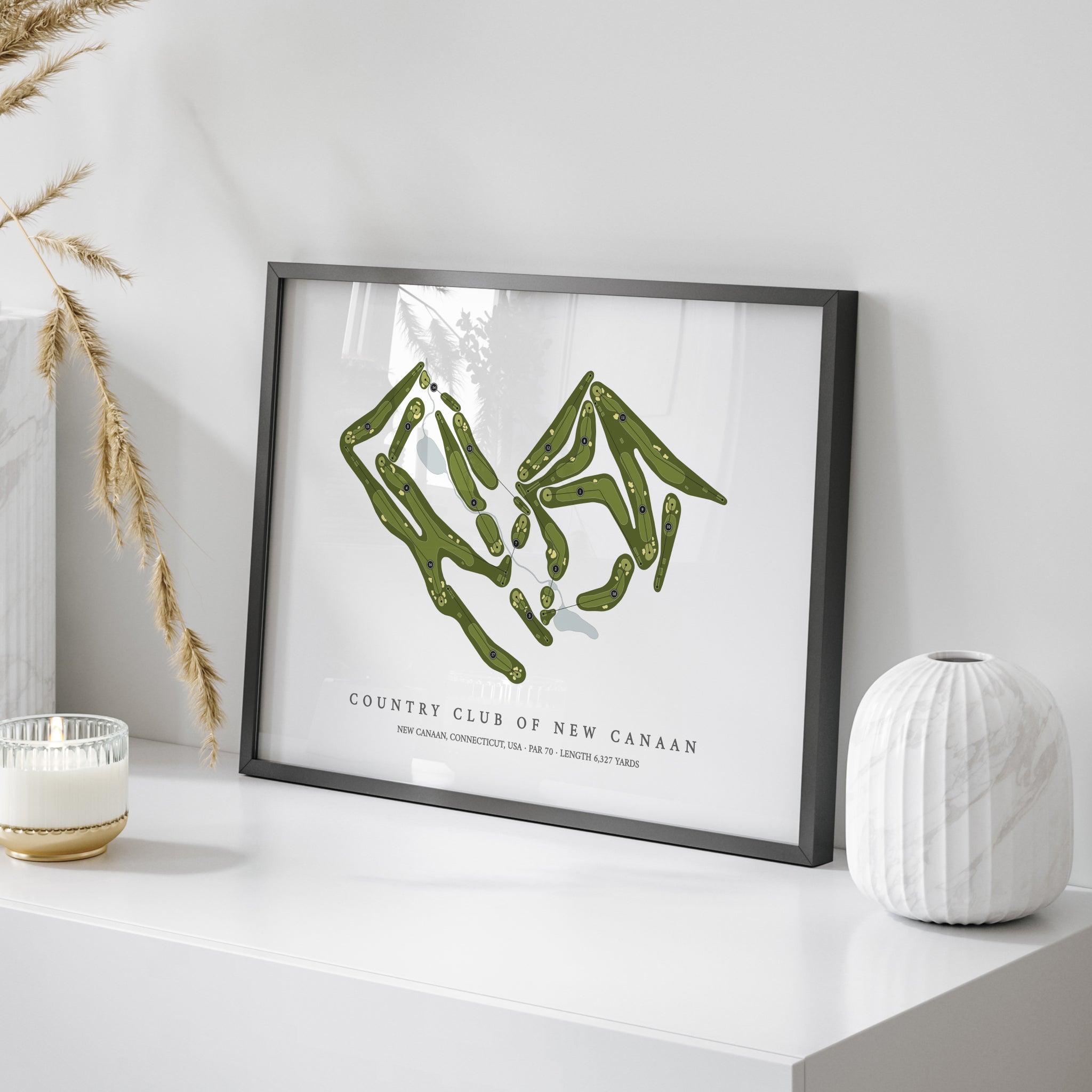 Country Club of New Canaan | Golf Course Map | On+Table