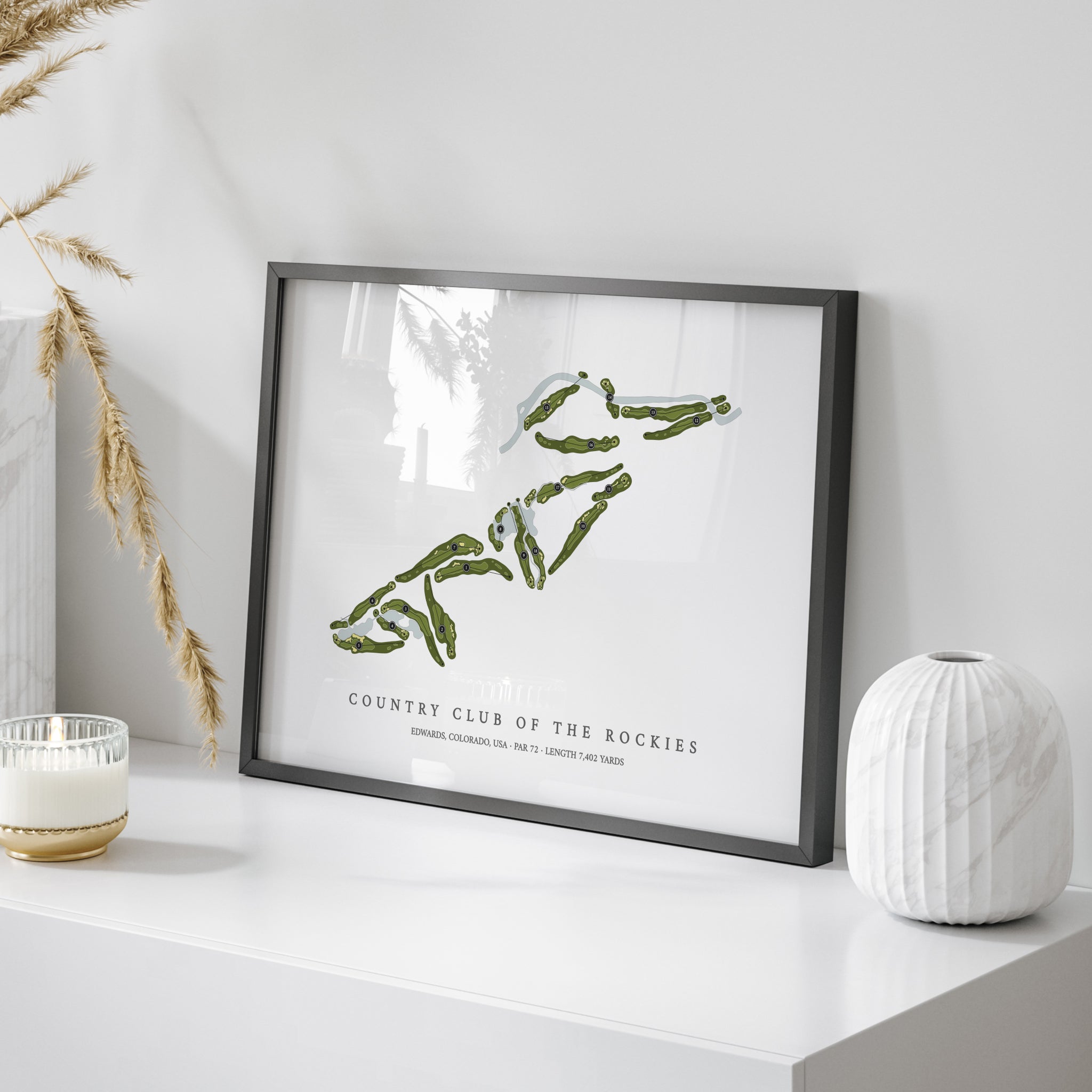 Country Club of the Rockies | Golf Course Map | On+Table