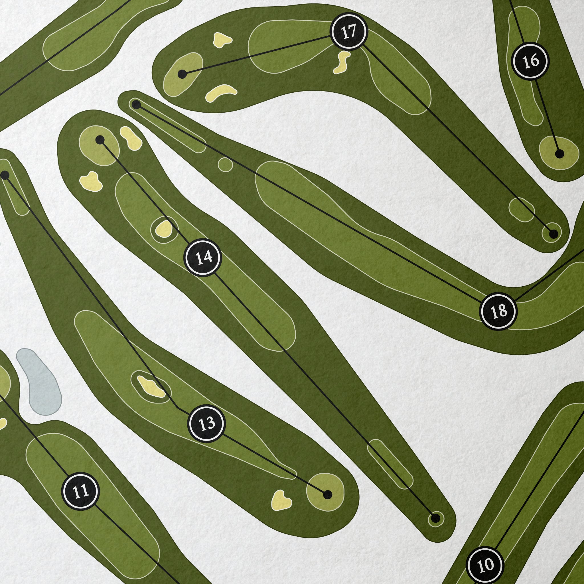 Crestbrook Park Golf Course | Golf Course Map | Close+Up