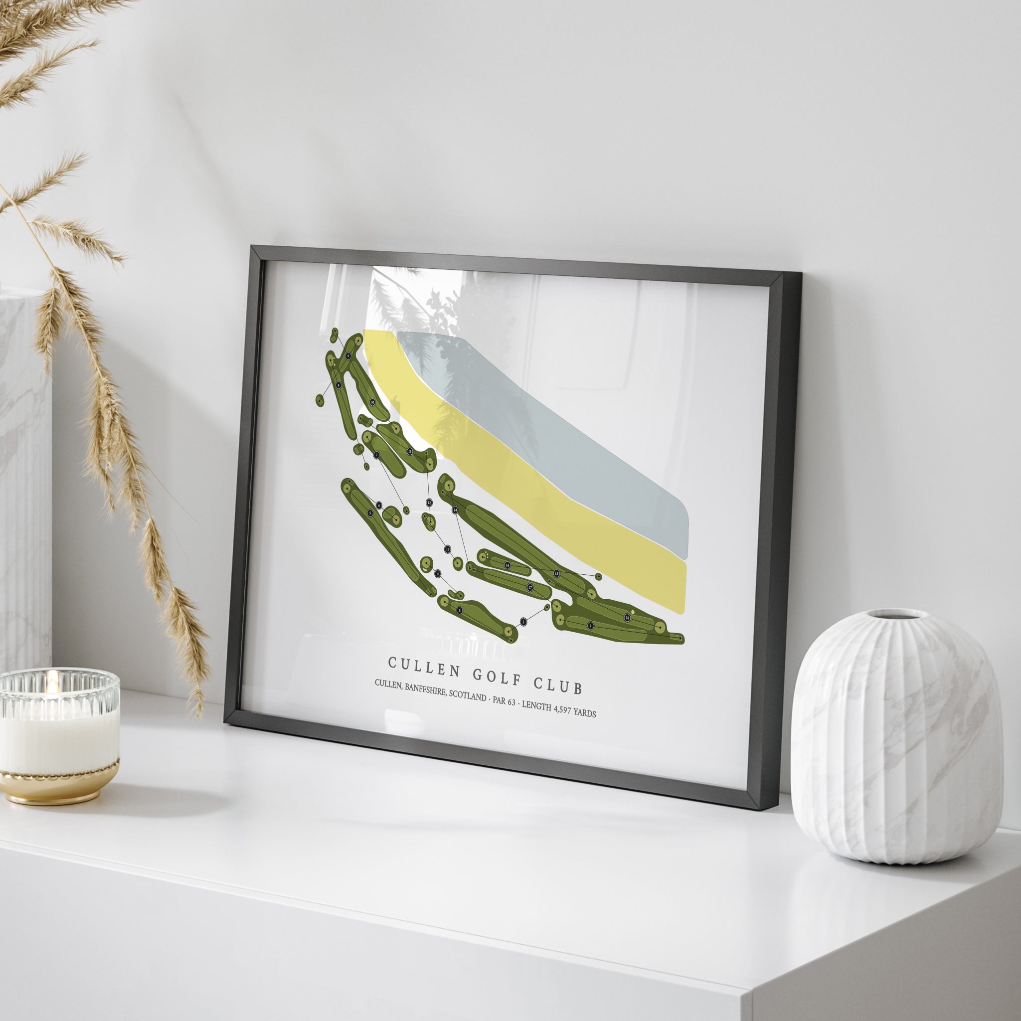 Cullen Golf Club | Golf Course Map | On Table