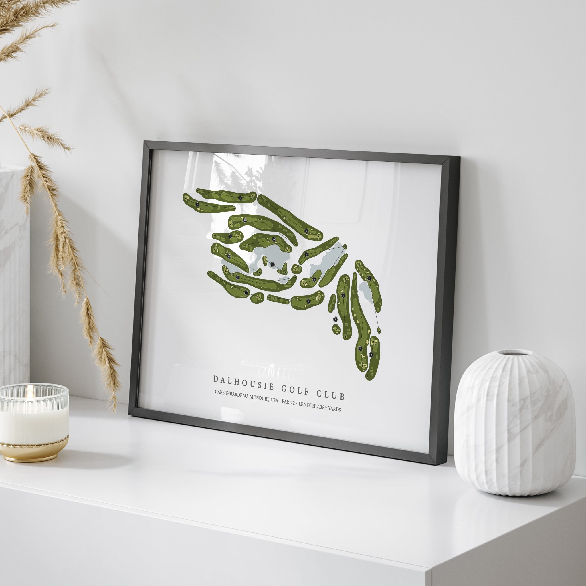 Dalhousie Golf Club | Golf Course Map | On+Table