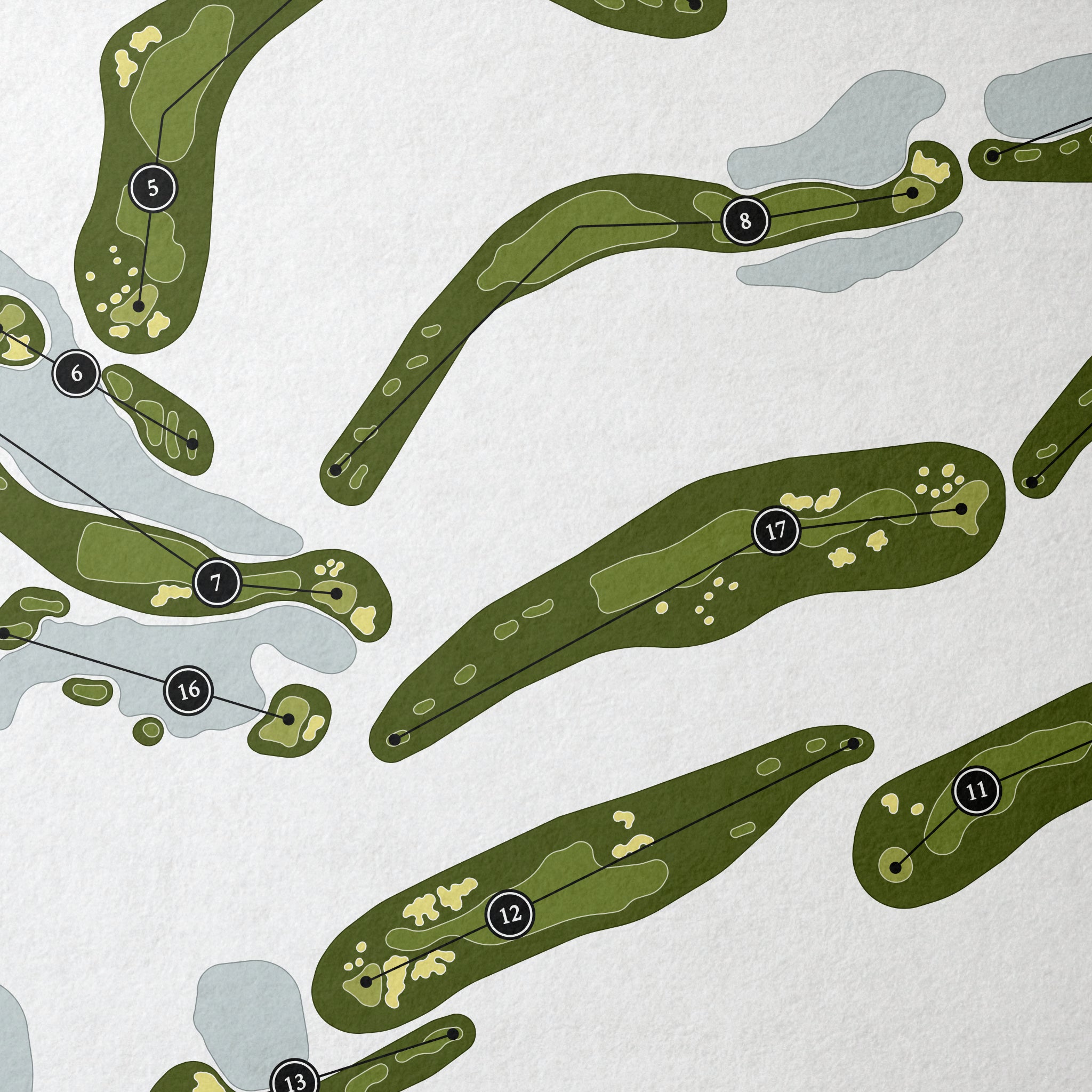 Dayton Valley Golf Club | Golf Course Map | Close+Up