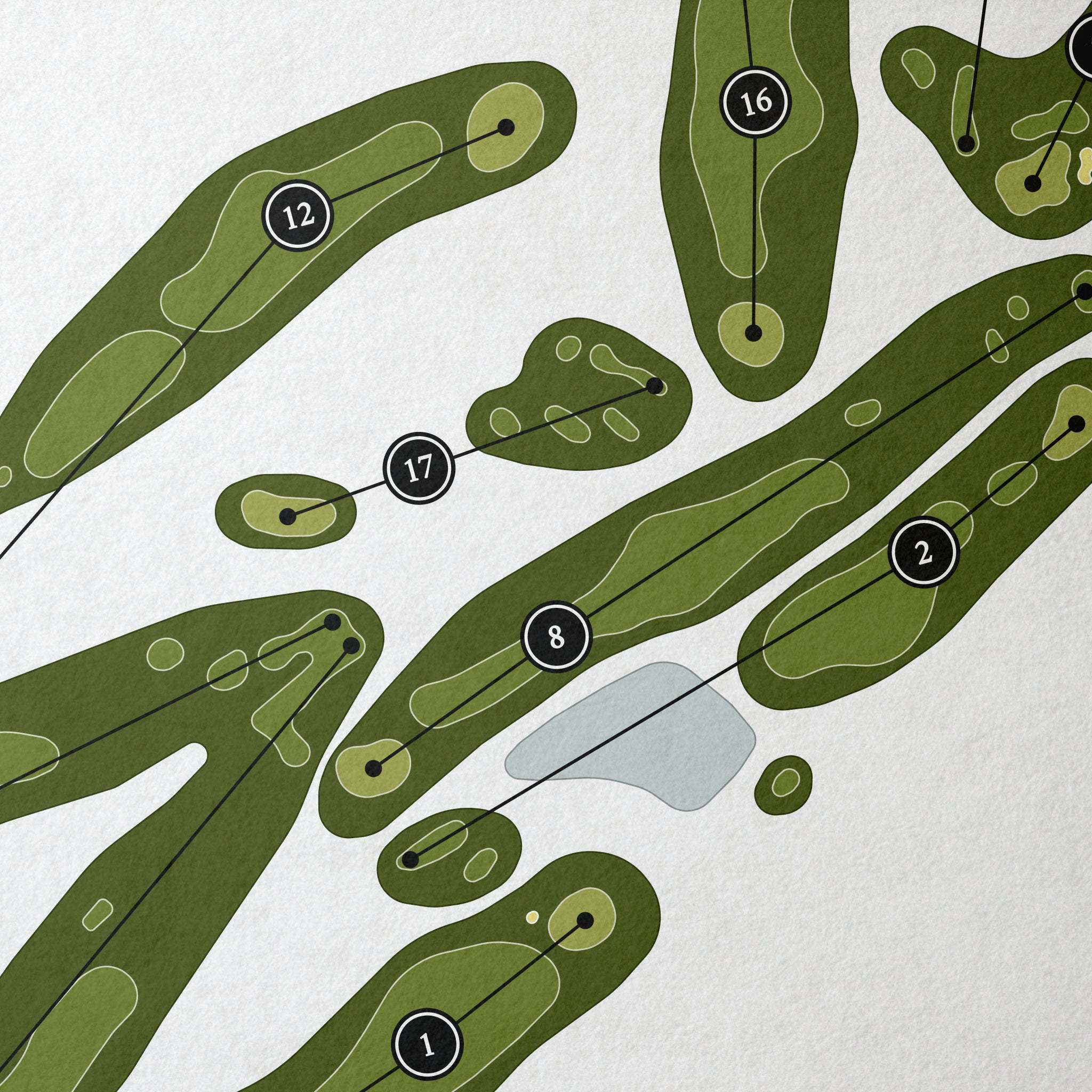 Devou Park Golf Course | Golf Course Map | Close+Up