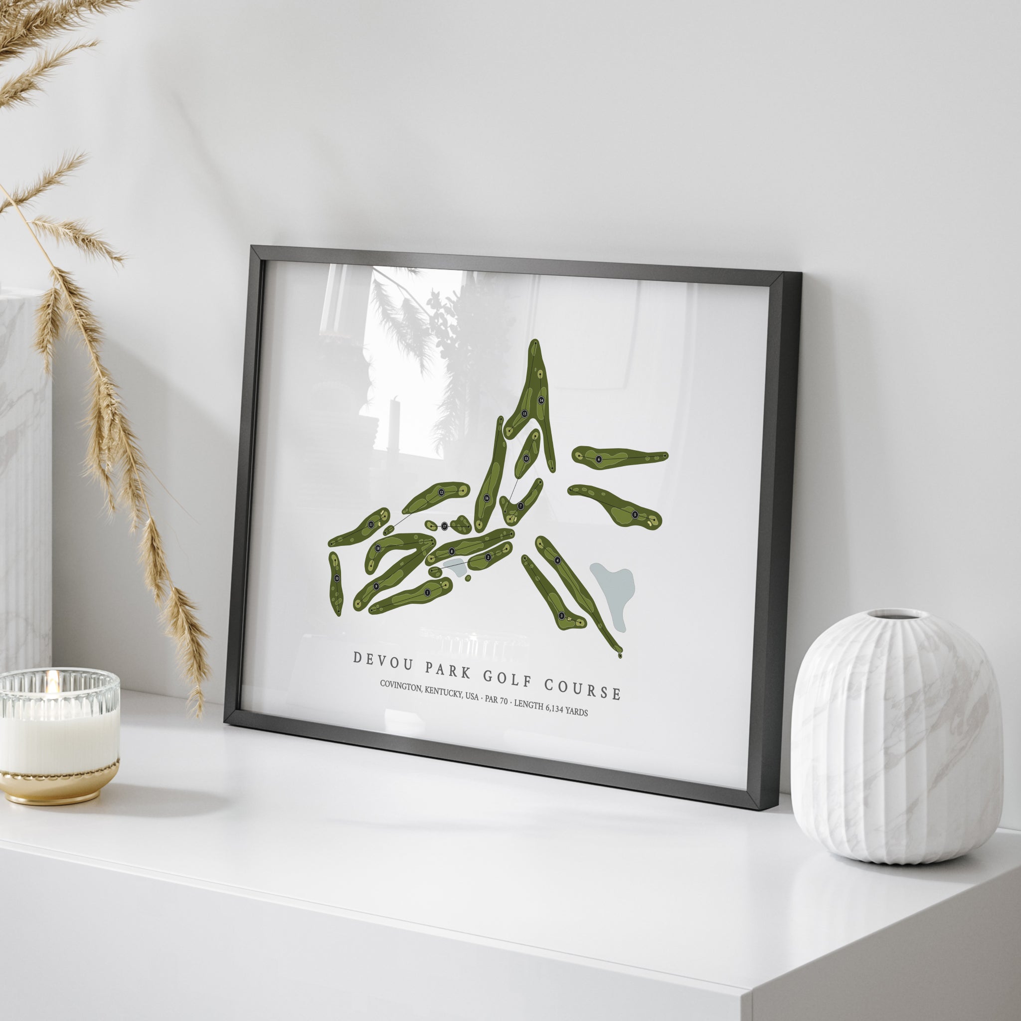 Devou Park Golf Course | Golf Course Map | On+Table