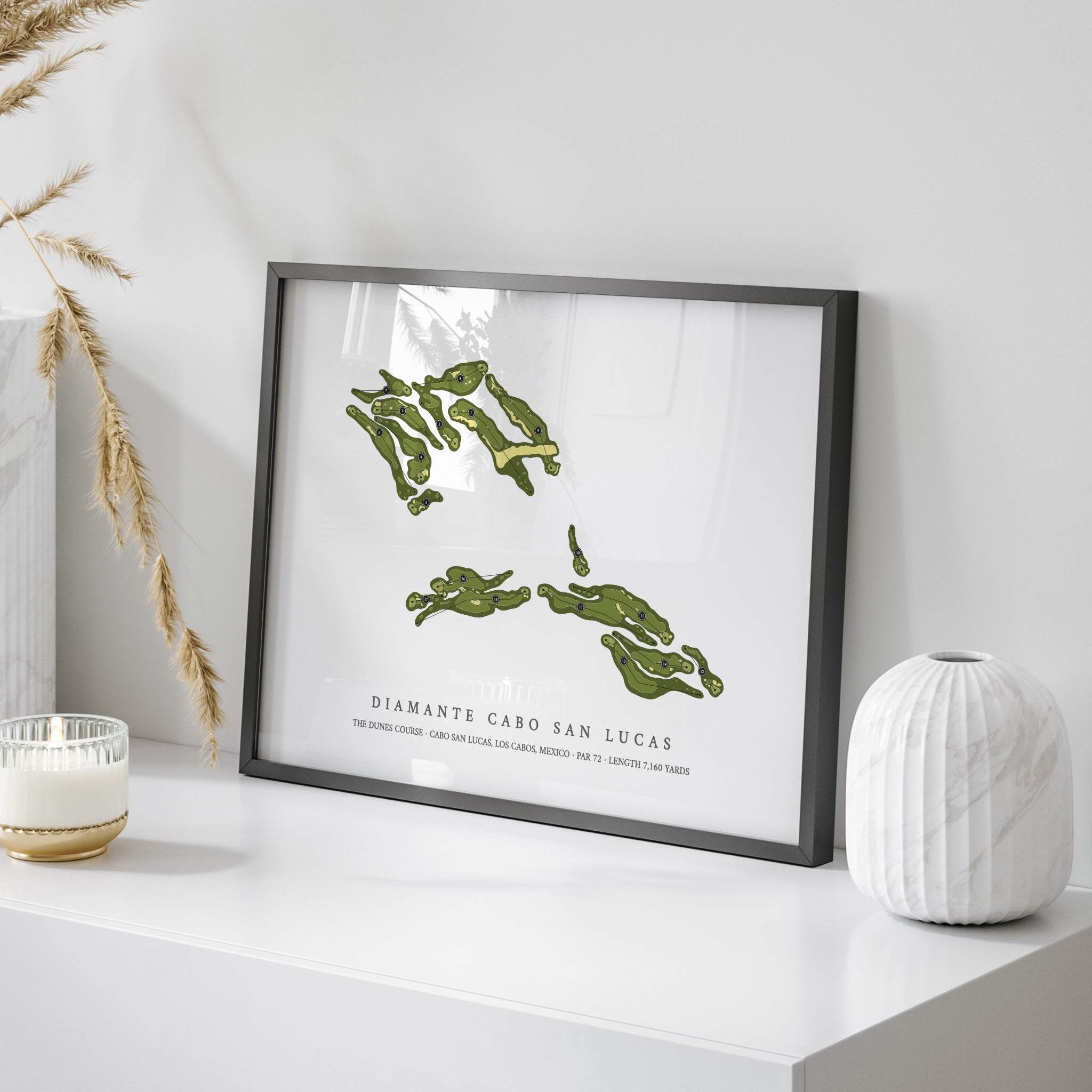 Diamante Cabo San Lucas - The Dunes Course | Golf Course Print | On+Table