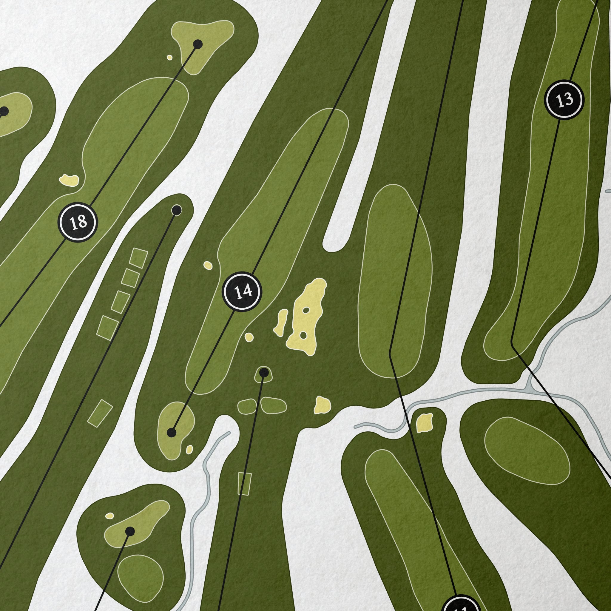 Dingle Golf Links | Golf Course Map | Close Up