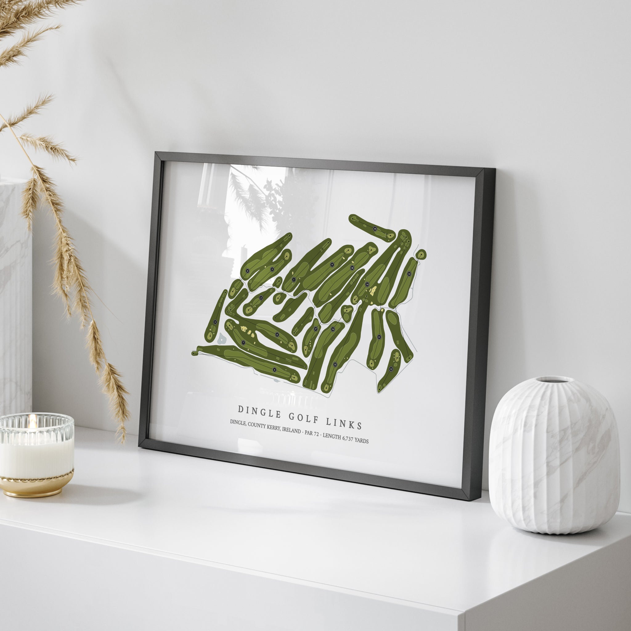 Dingle Golf Links | Golf Course Map | On Table