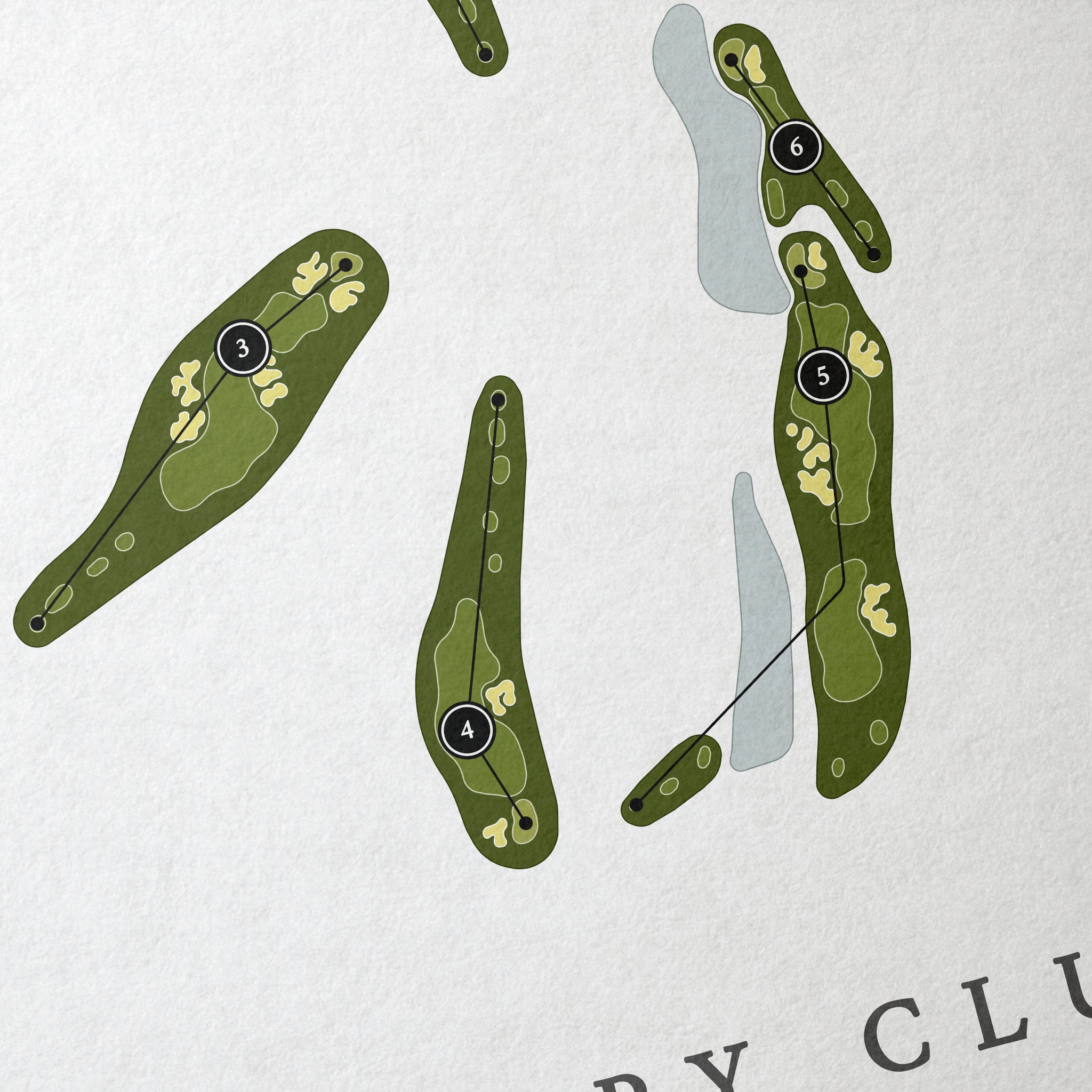 Dominion Valley Country Club | Golf Course Map | Close+Up