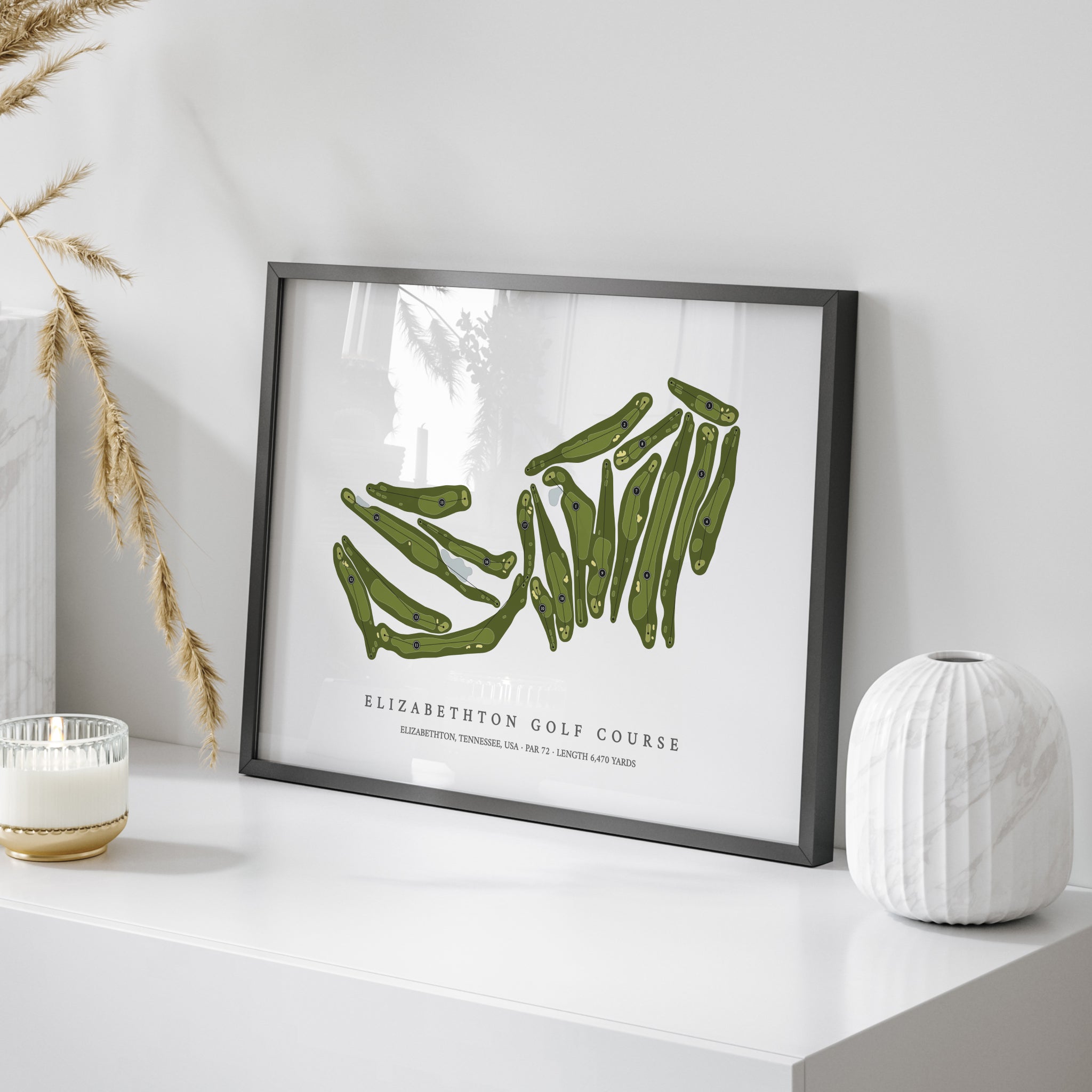 Elizabethton Golf Course | Golf Course Map | On+Table