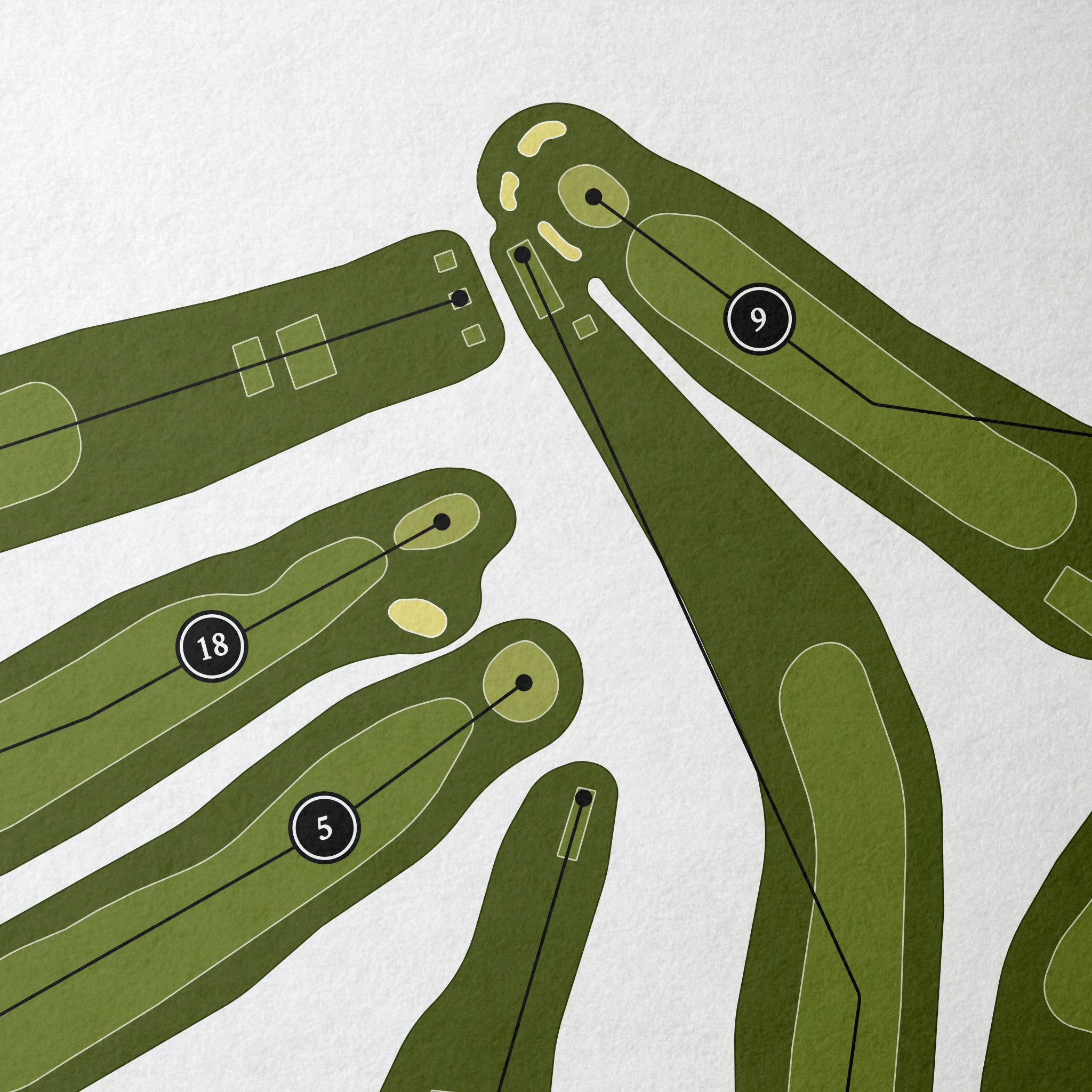 Ely Park Golf Course | Golf Course Map | Close Up