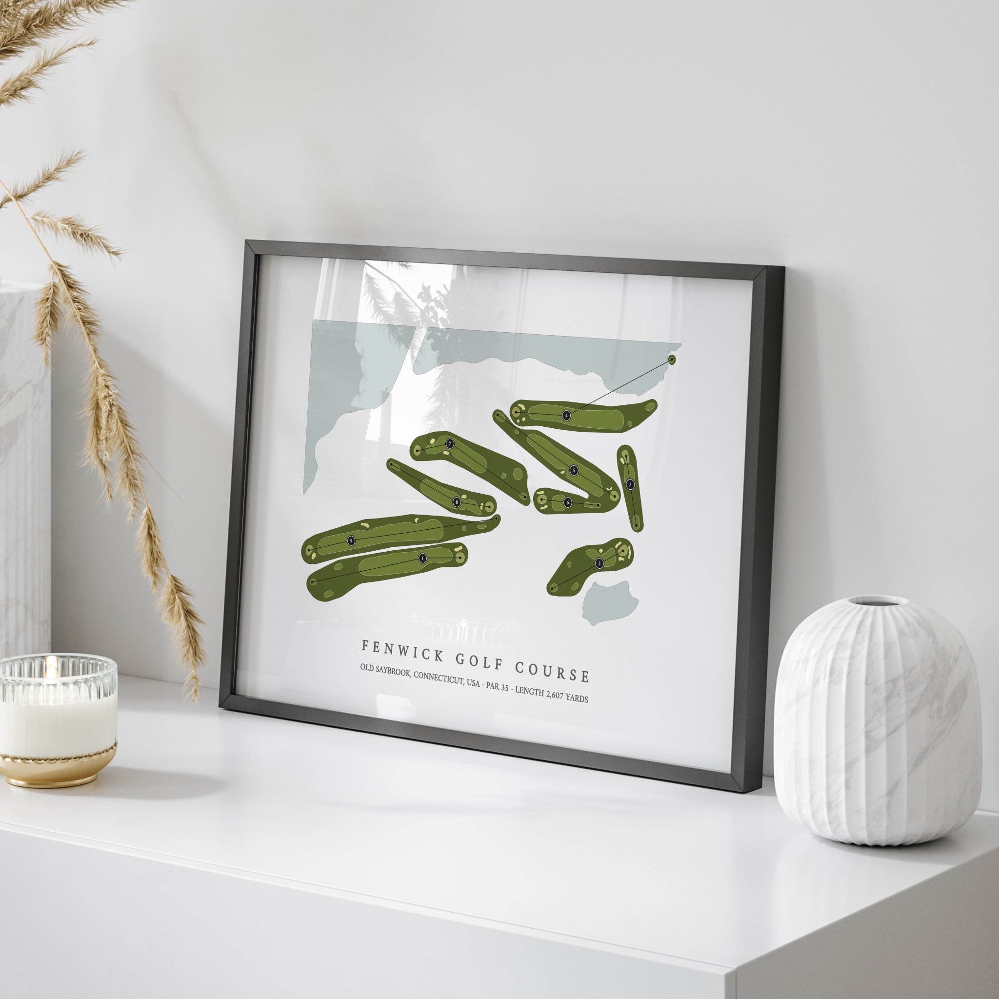 Fenwick Golf Course | Golf Course Map | On Table