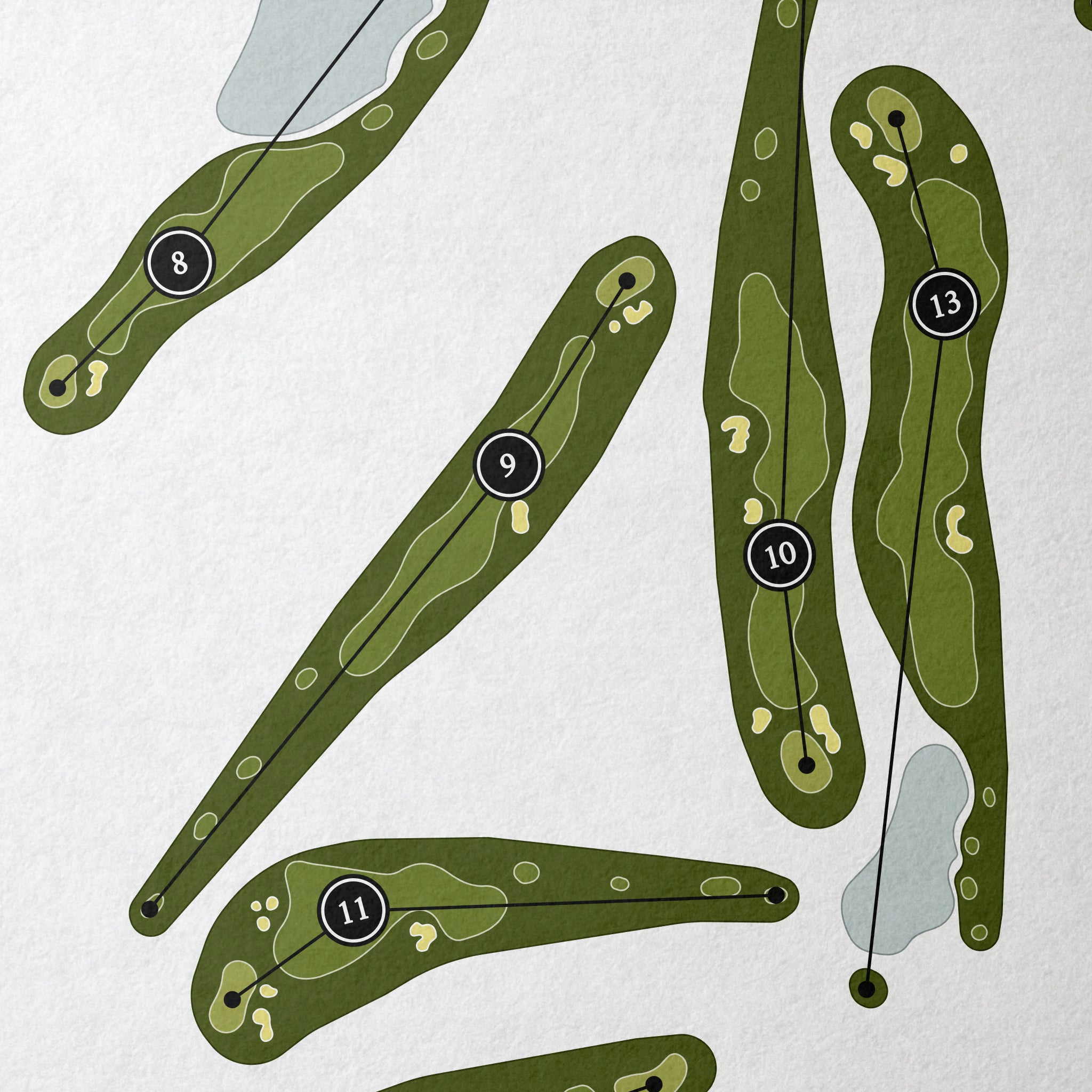 Flagstaff Ranch Golf Club | Golf Course Map | Close Up