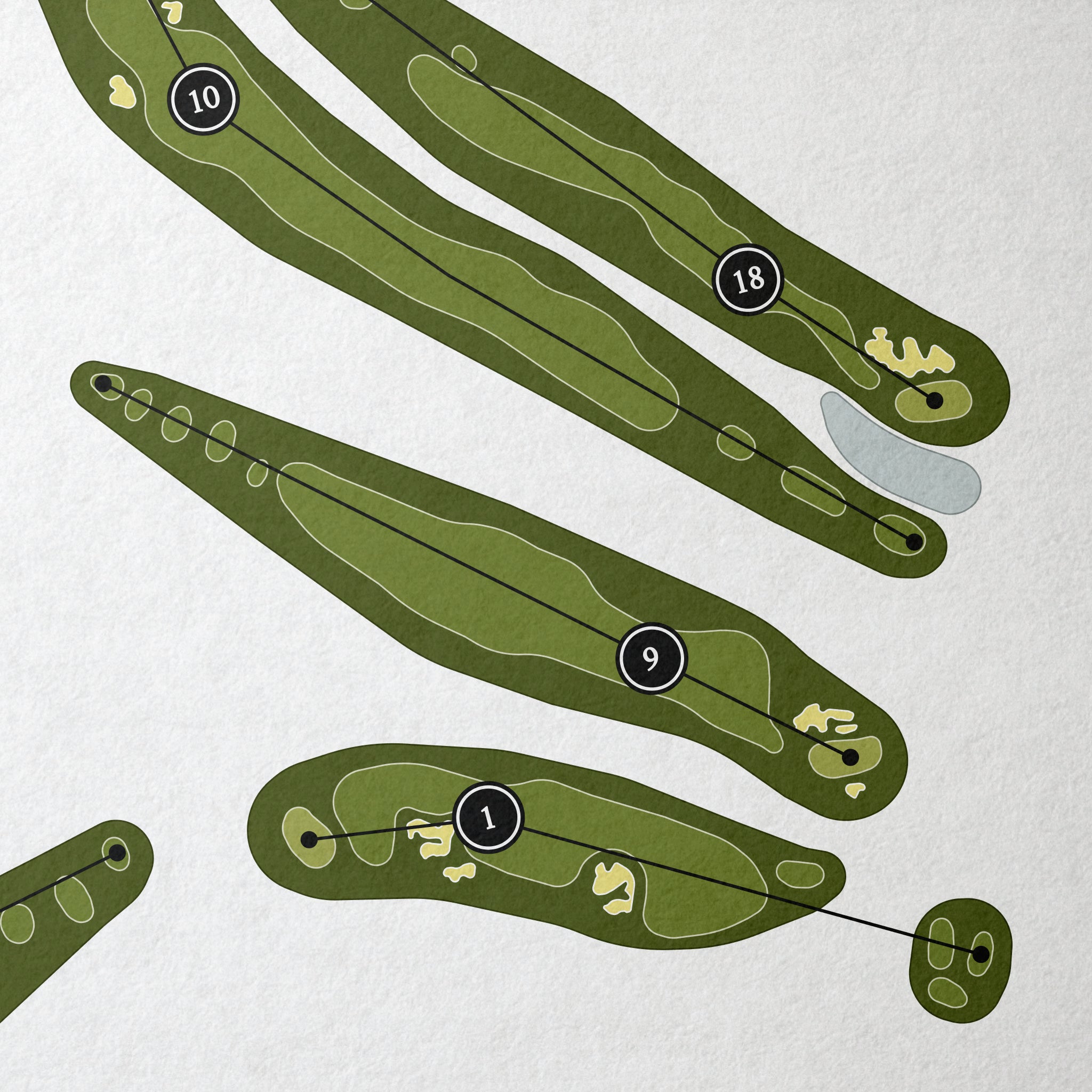 Foxford Hills Golf Club | Golf Course Map | Close+Up