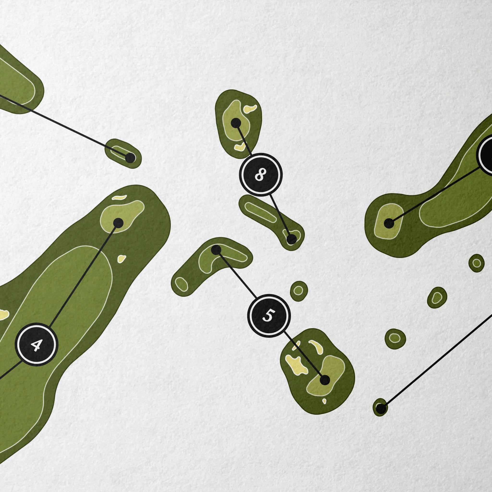 Frederick Peak Golf Club | Golf Course Map | Close+Up