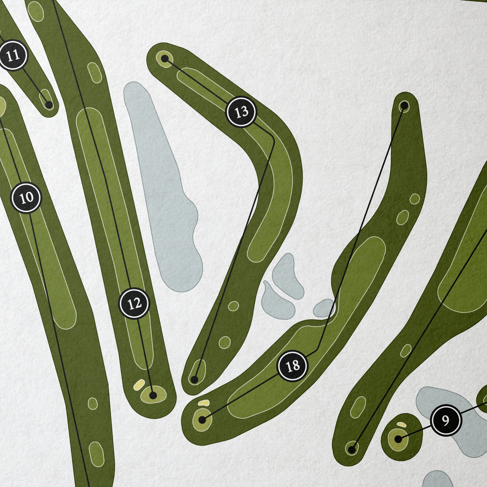 French Woods Golf & Country Club | Golf Course Map | Close+Up