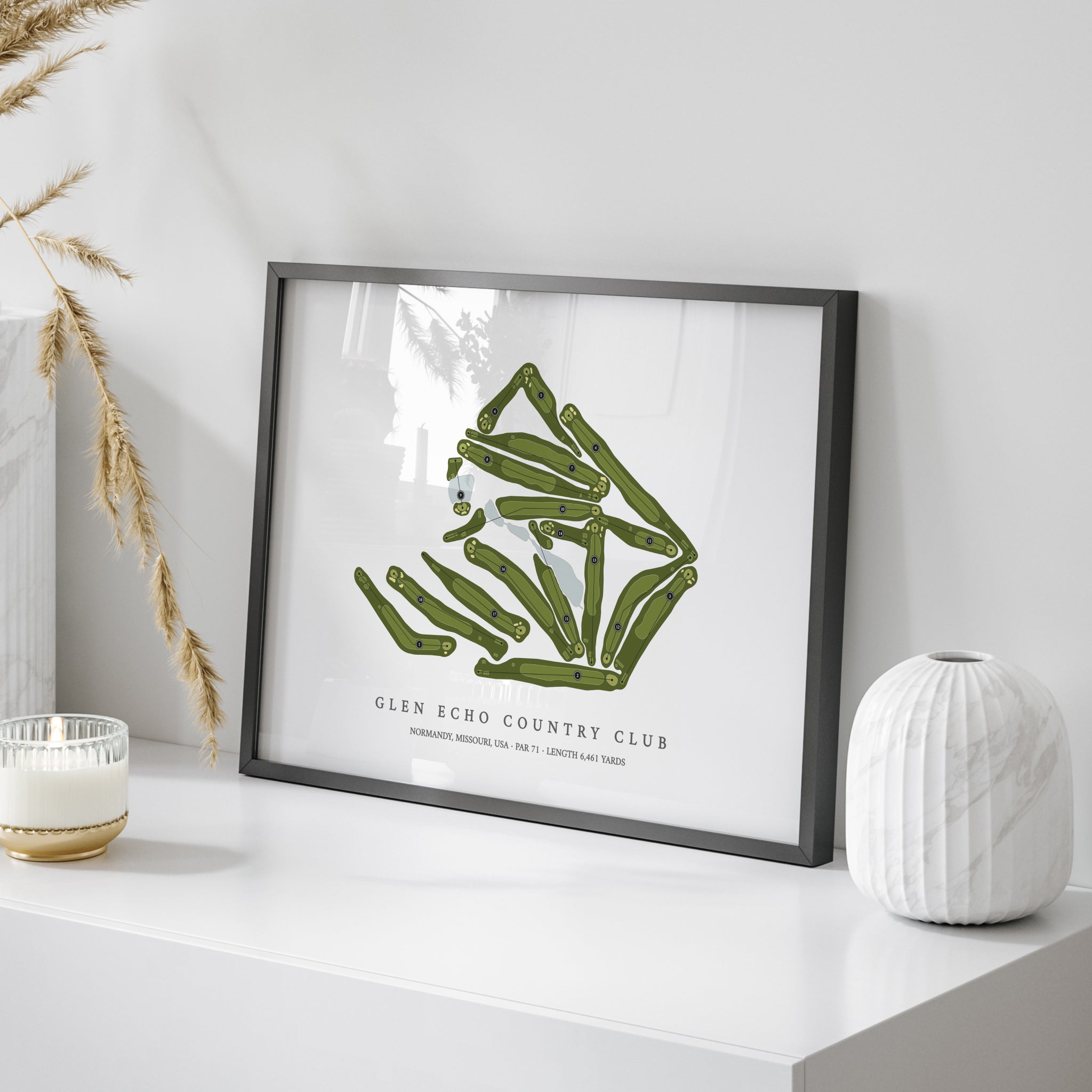 Glen Echo Country Club | Golf Course Map | On+Table