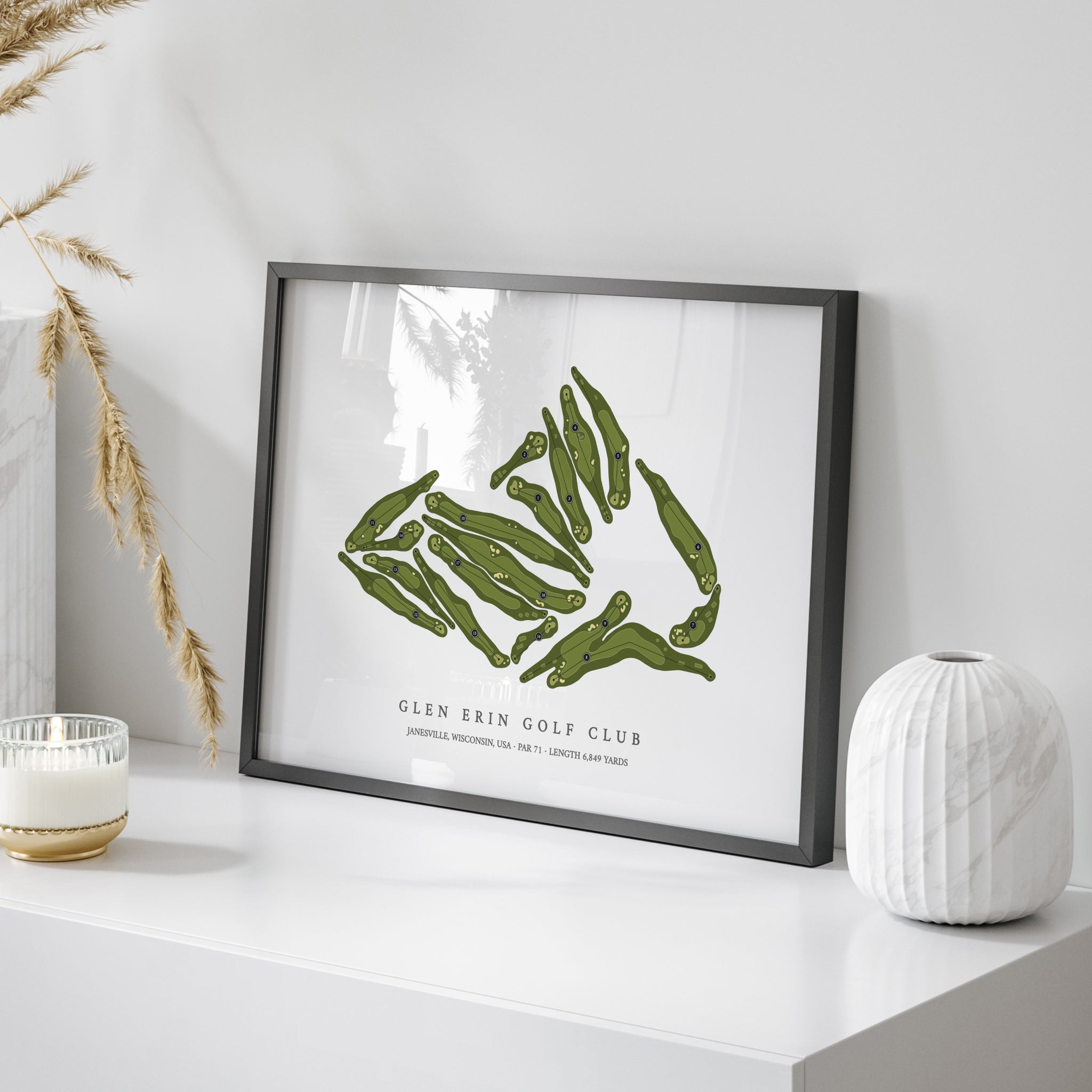 Glen Erin Golf Club | Golf Course Map | On+Table