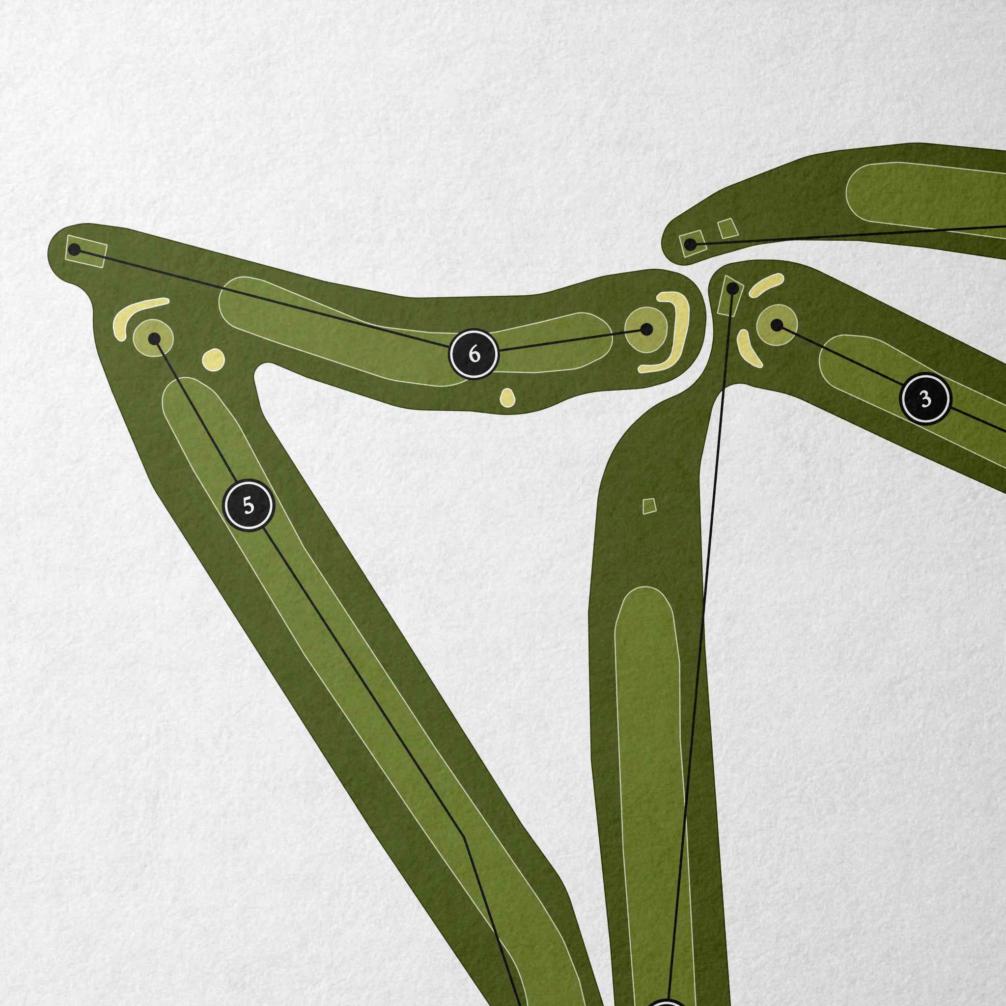 Grand Beach Golf Course | Golf Course Map | Close Up